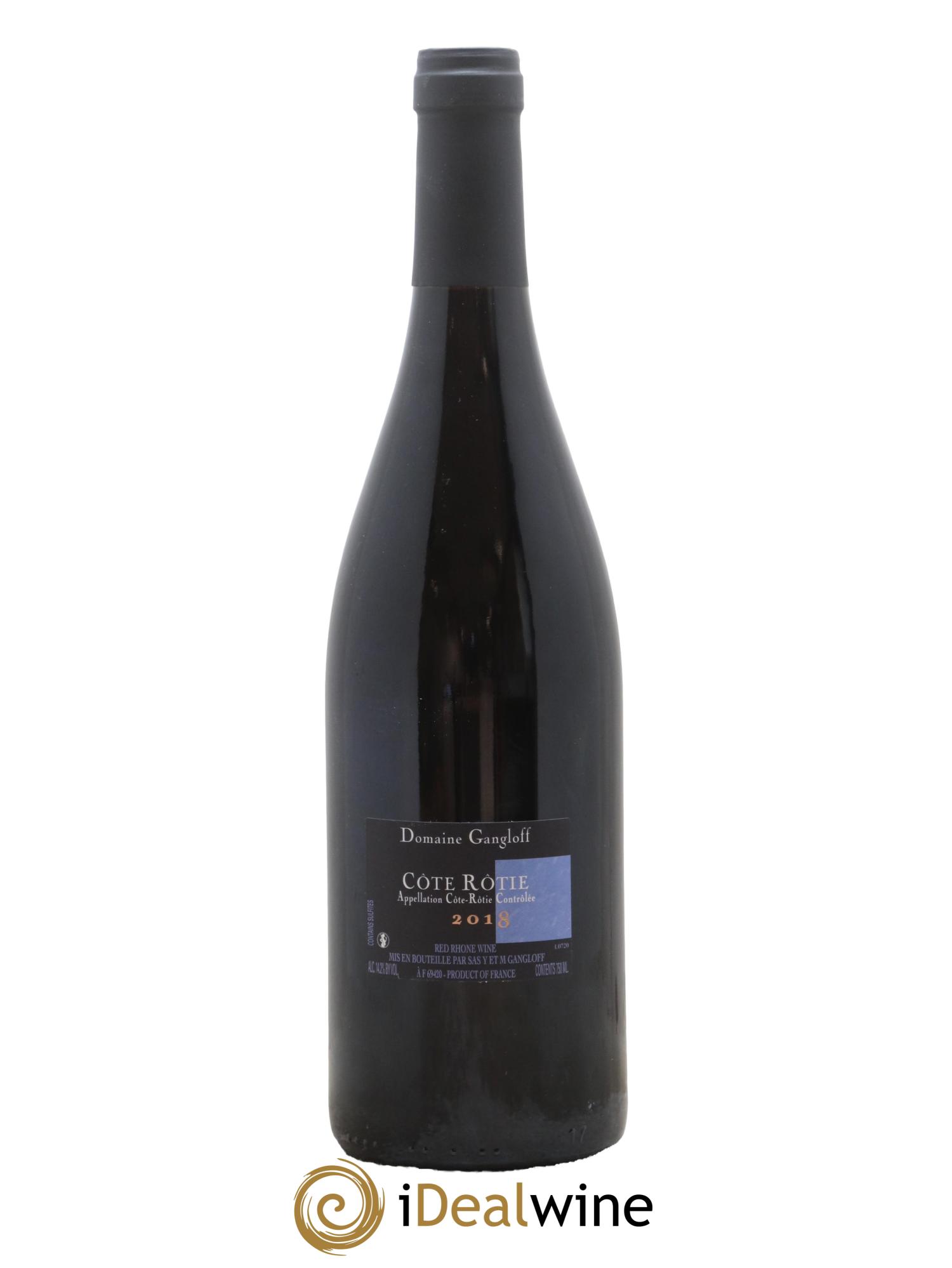 Côte-Rôtie La Barbarine Gangloff (Domaine) 2018 - Lot de 1 bouteille - 1