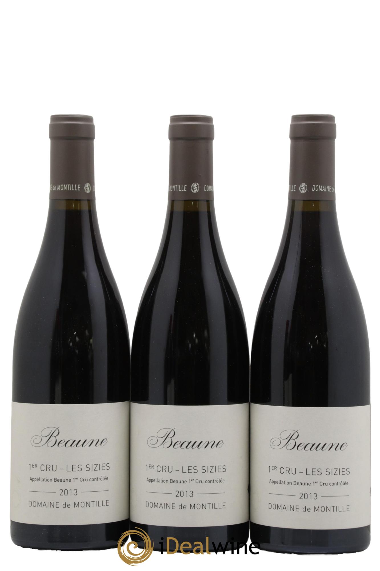 Beaune 1er Cru Les Sizies De Montille (Domaine)  2013 - Posten von 3 Flaschen - 0