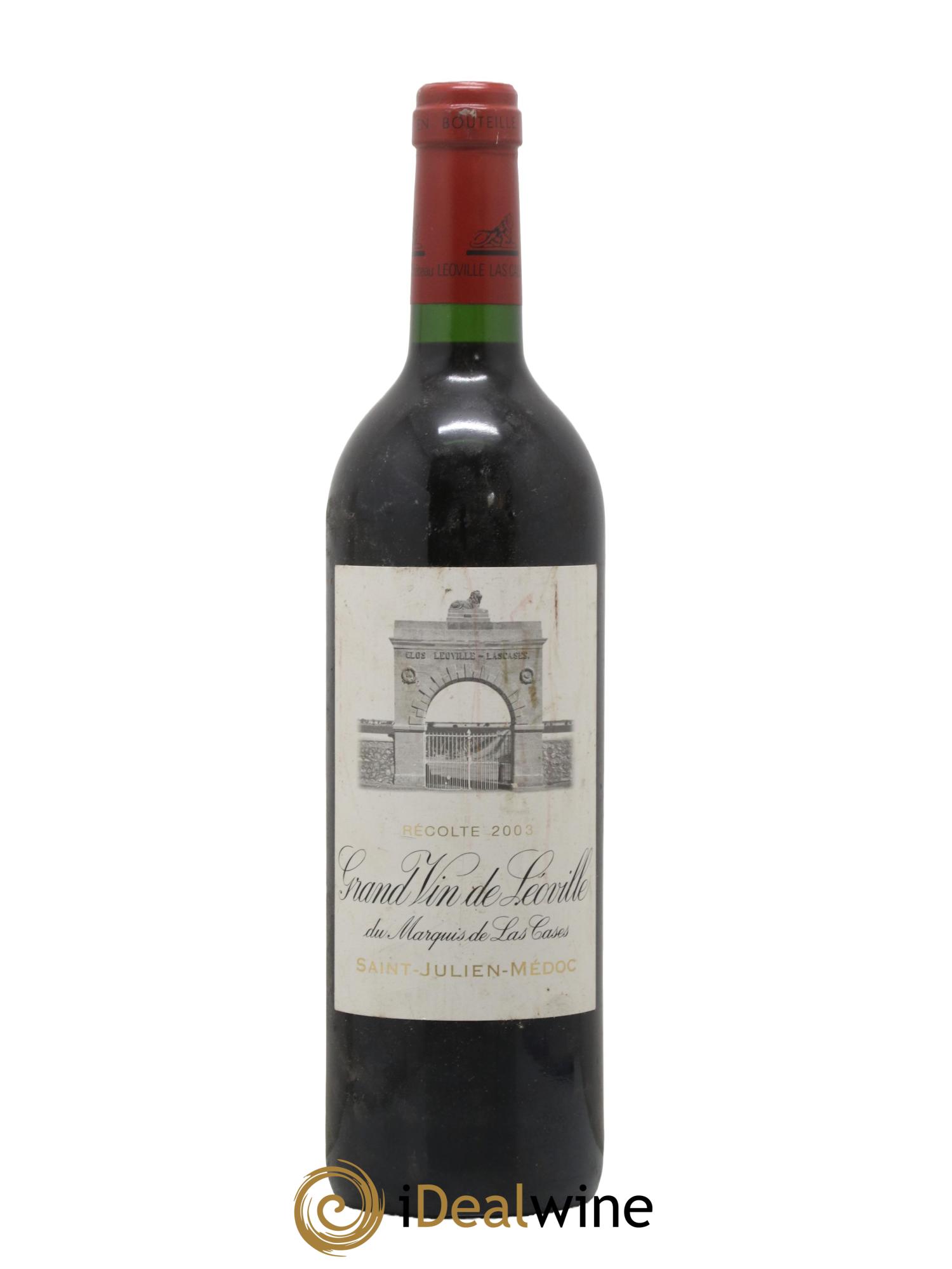 Château Léoville Las Cases 2ème Grand Cru Classé 2003 - Lot of 1 bottle - 0