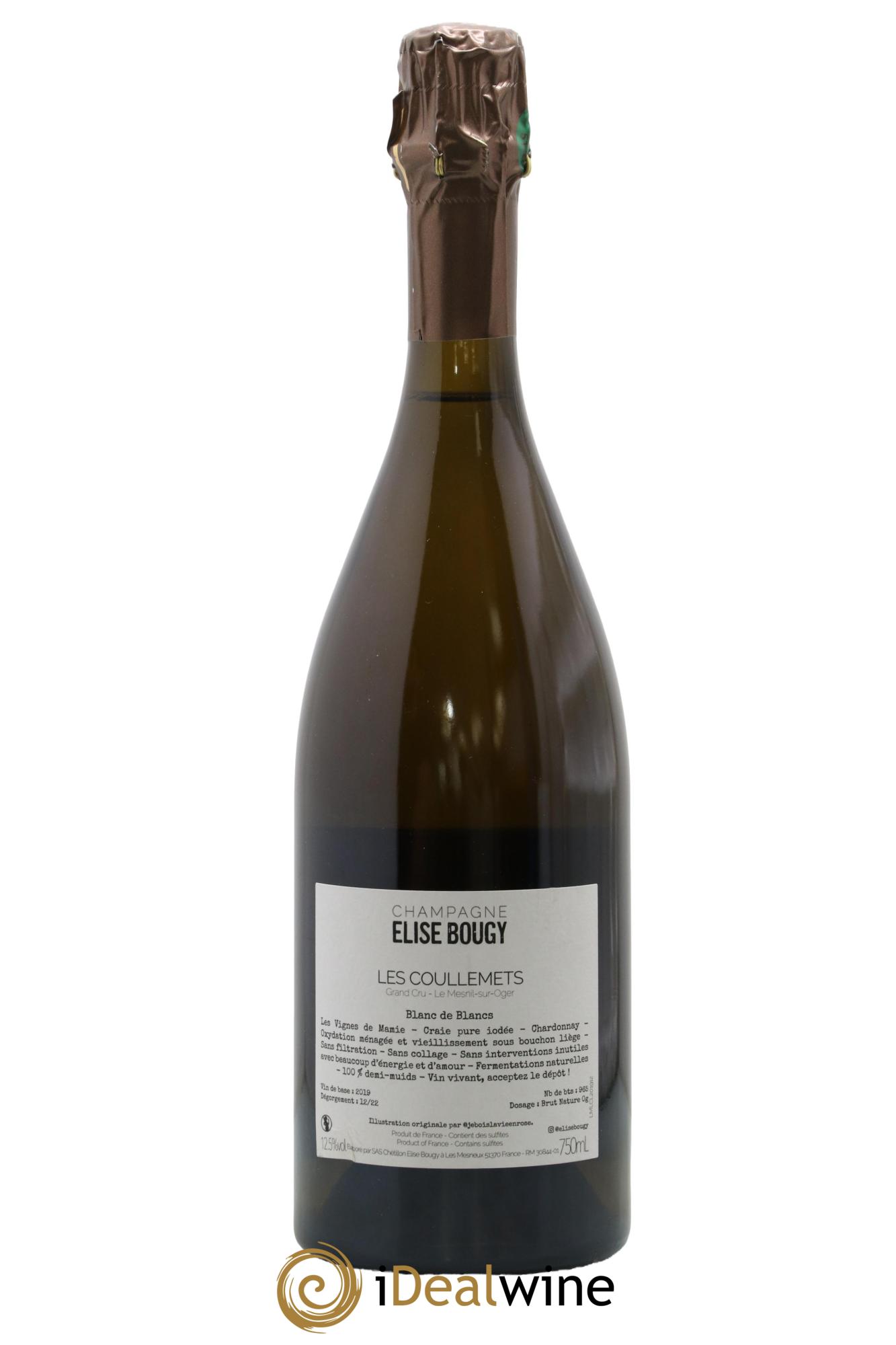 Les Coullemets Elise Bougy - Lot de 1 bouteille - 1