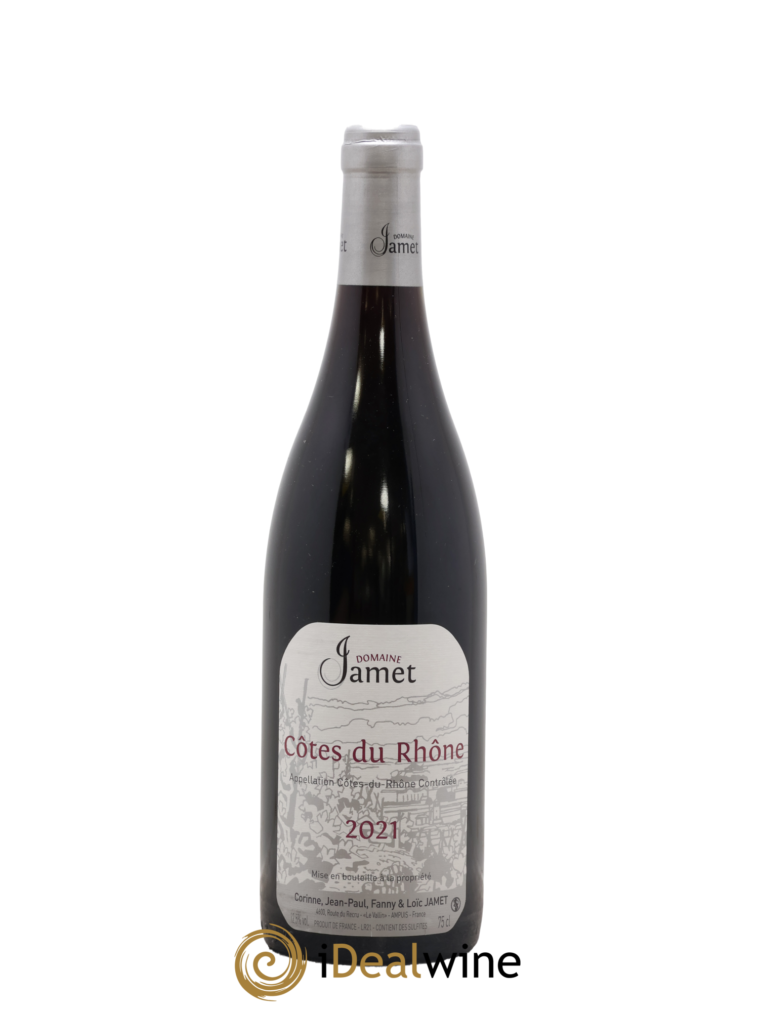 Côtes-du-Rhône Jamet (Domaine) 2021 - Lot de 1 bouteille - 0