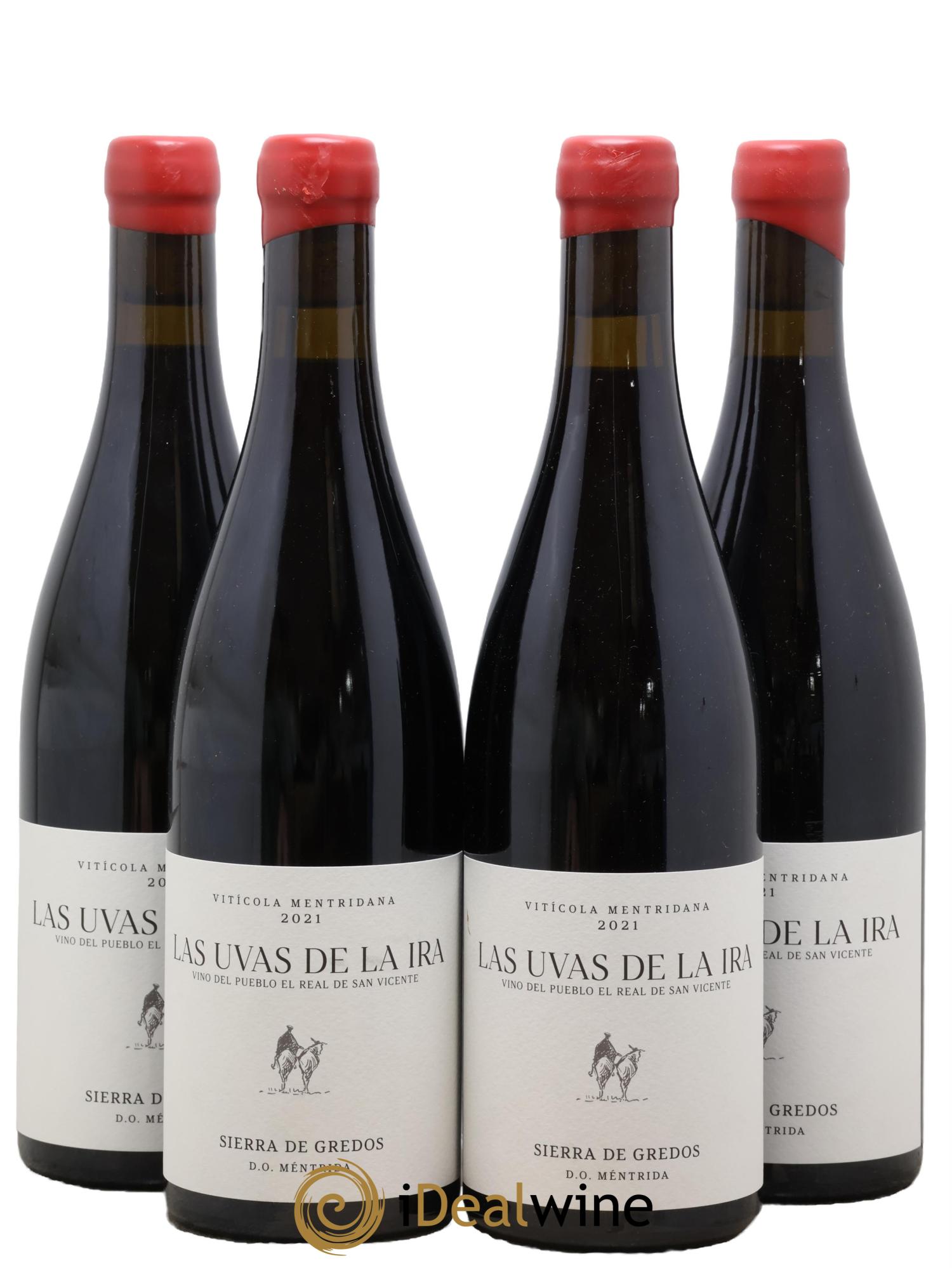 Méntrida DO Viticola Mentridana (anciennement Daniel Jimenez-Landi) Las Uvas de la Ira 2021 - Lotto di 4 bottiglie - 0
