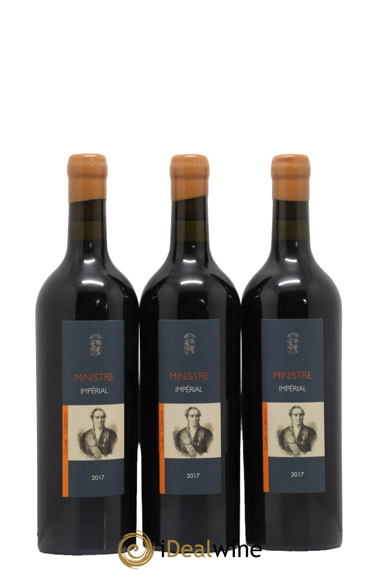 Vin de France Ministre Impérial Cuvée Collection Comte Abbatucci (Domaine) 2017 - Lot de 3 bouteilles - 0
