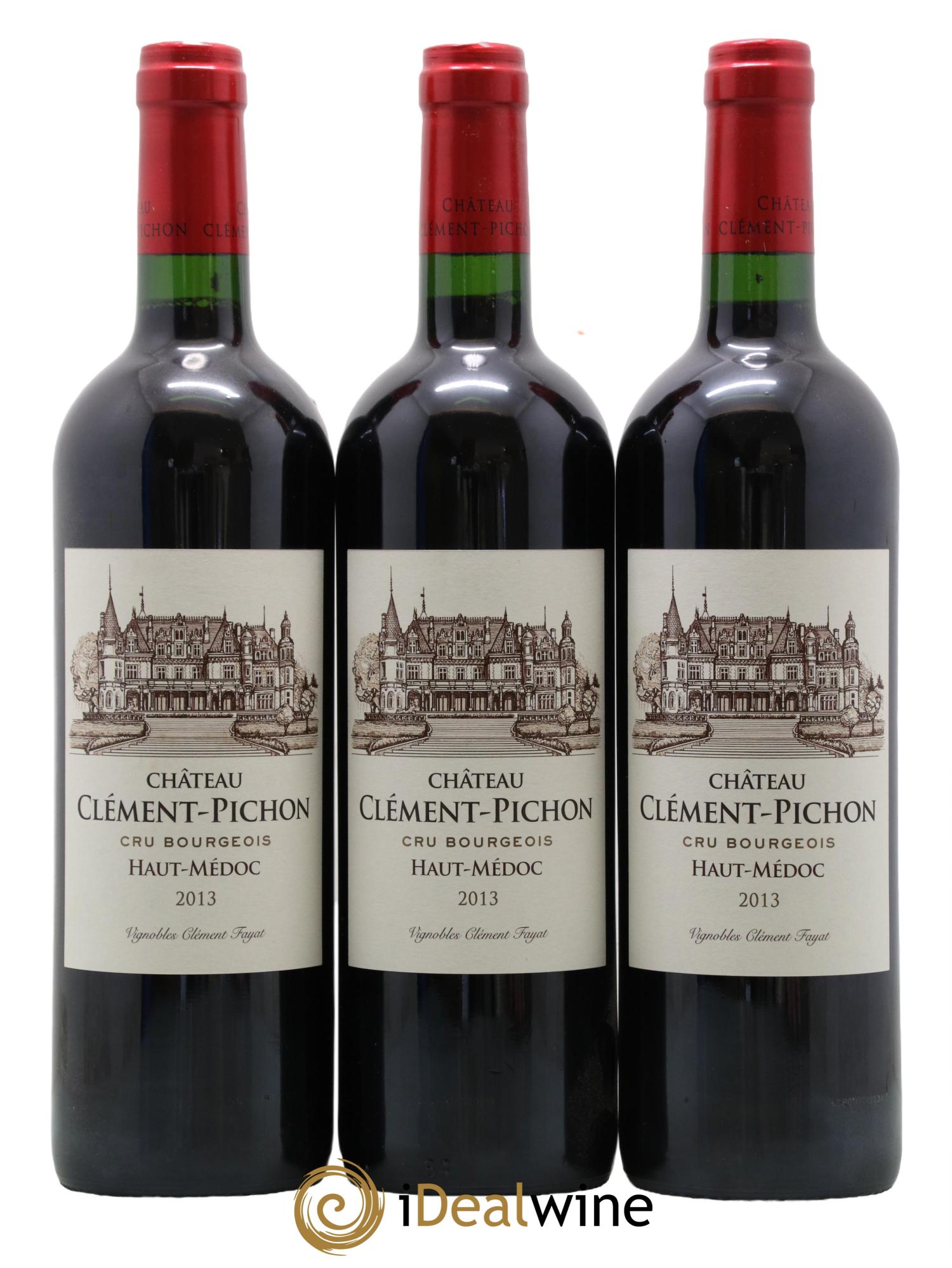 Château Clément-Pichon Cru Bourgeois 2013 - Lot de 12 bouteilles - 1