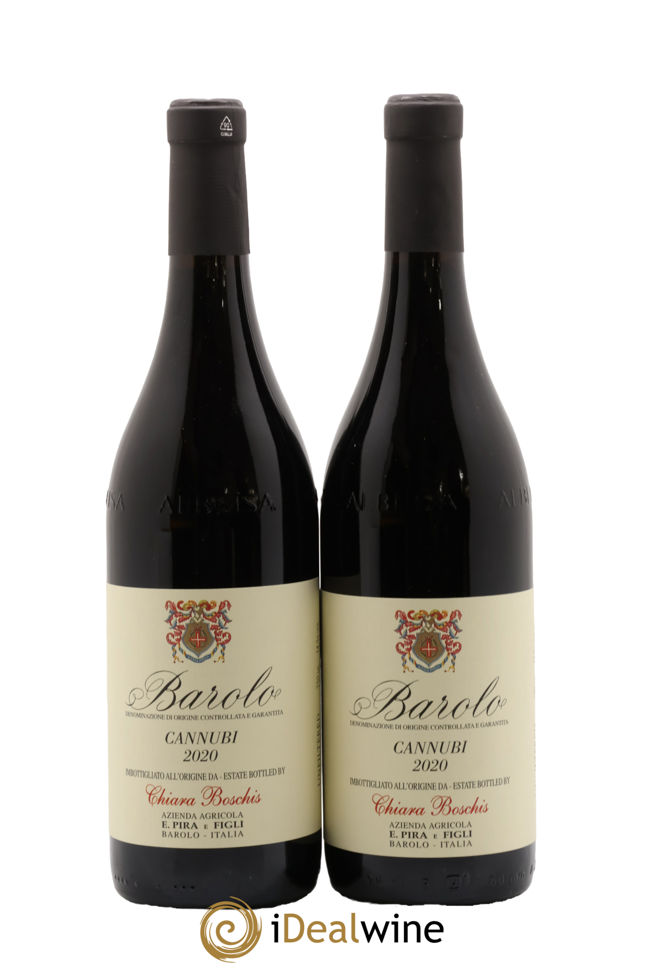 Barolo DOCG Cannubi Pira & Figli Chiara Boschis 2020 - Lot de 2 bouteilles - 0