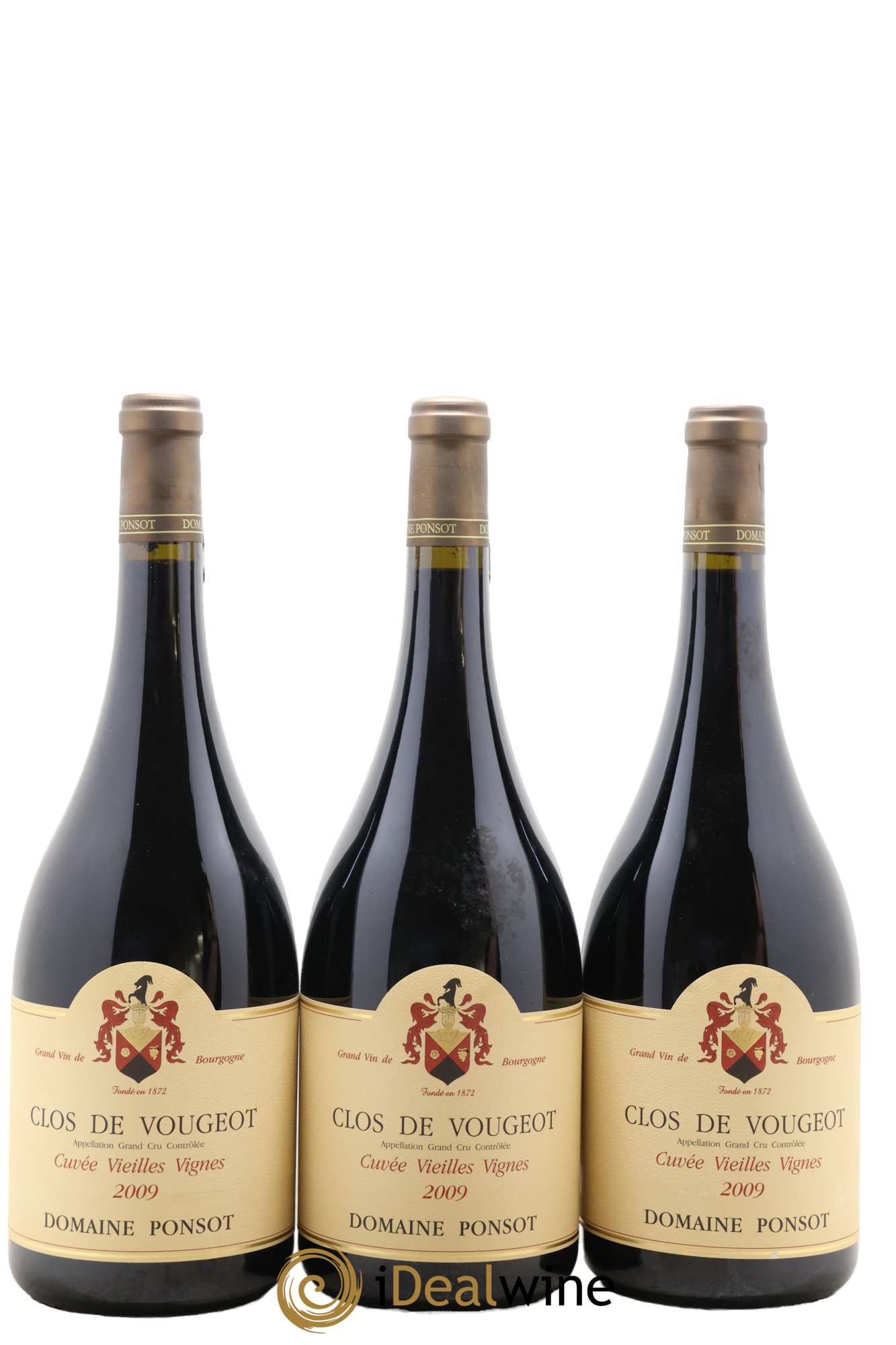 Clos de Vougeot Grand Cru Ponsot (Domaine) 2009 - Lot de 3 magnums - 0