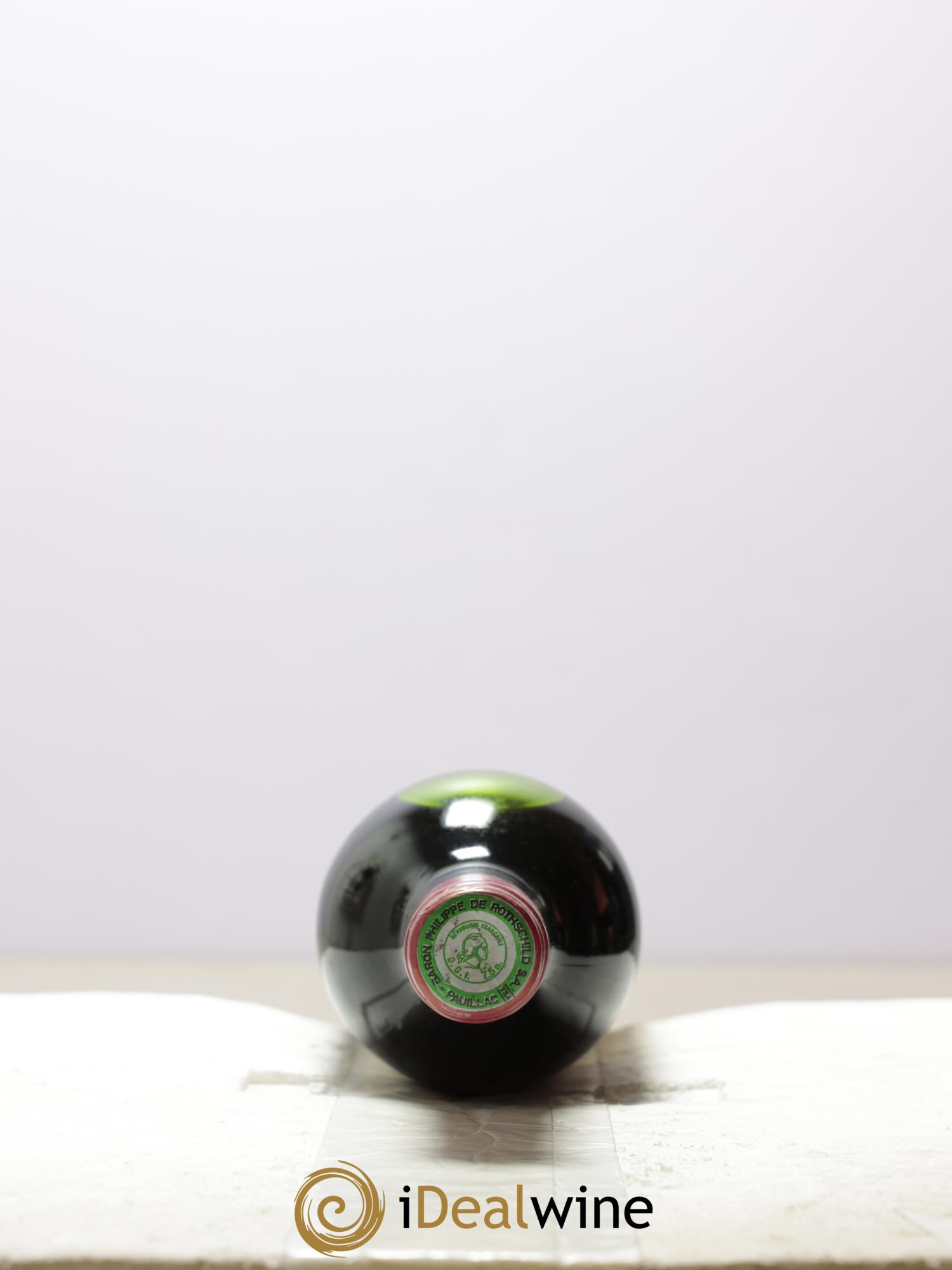 Château Mouton Rothschild 1er Grand Cru Classé 1978 - Lot de 1 bouteille - 1