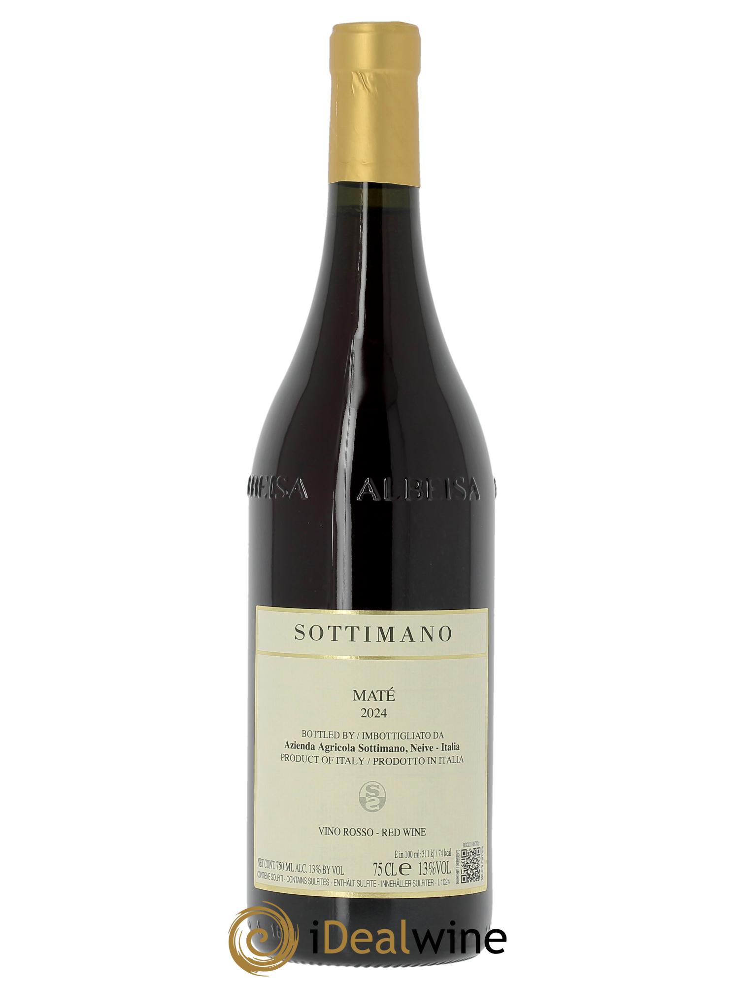 Piémont Maté Sottimano  2024 - Lot of 1 bottle - 0