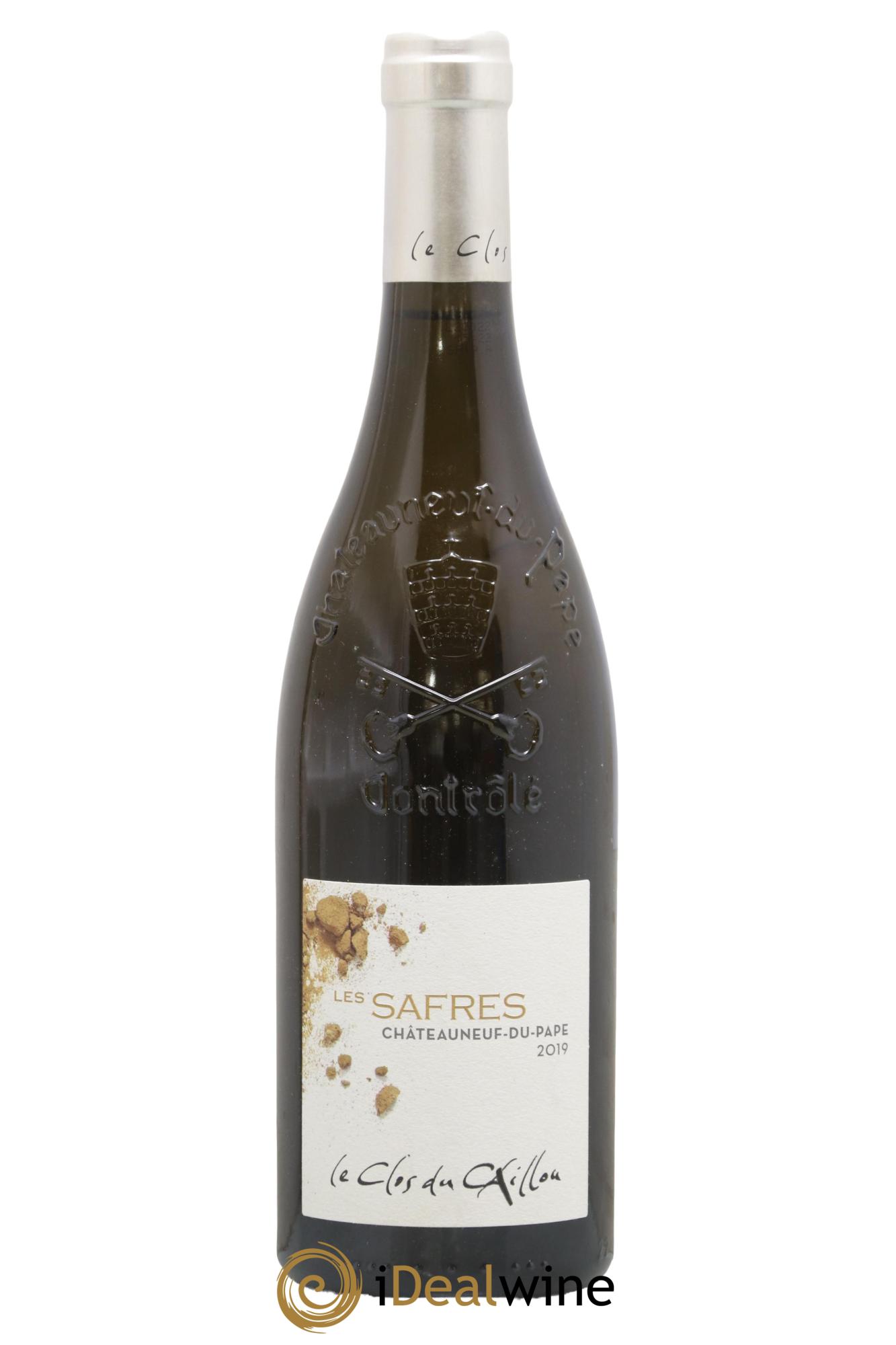 Châteauneuf-du-Pape Le Clos du Caillou - Les Safres 2019 - Lot de 1 bouteille - 0