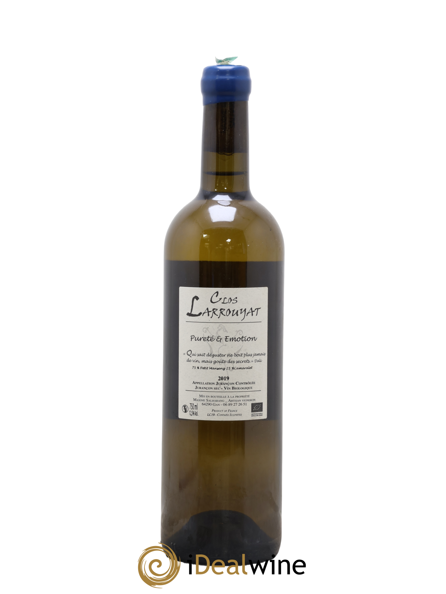 Jurançon sec Comète Clos Larrouyat 2019 - Posten von 1 Flasche - 1
