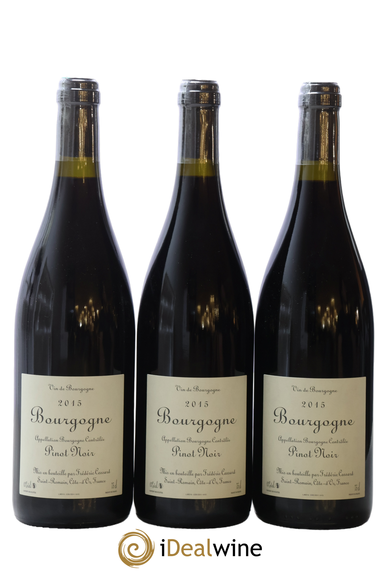 Bourgogne Bedeau Domaine de Chassorney - Frédéric Cossard 2015 - Posten von 3 Flaschen - 1