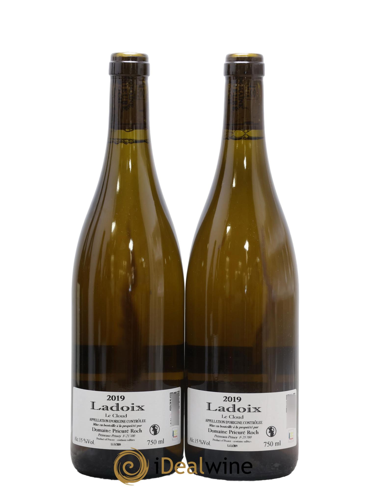 Ladoix Le Cloud Prieuré Roch 2019 - Lot of 2 bottles - 1