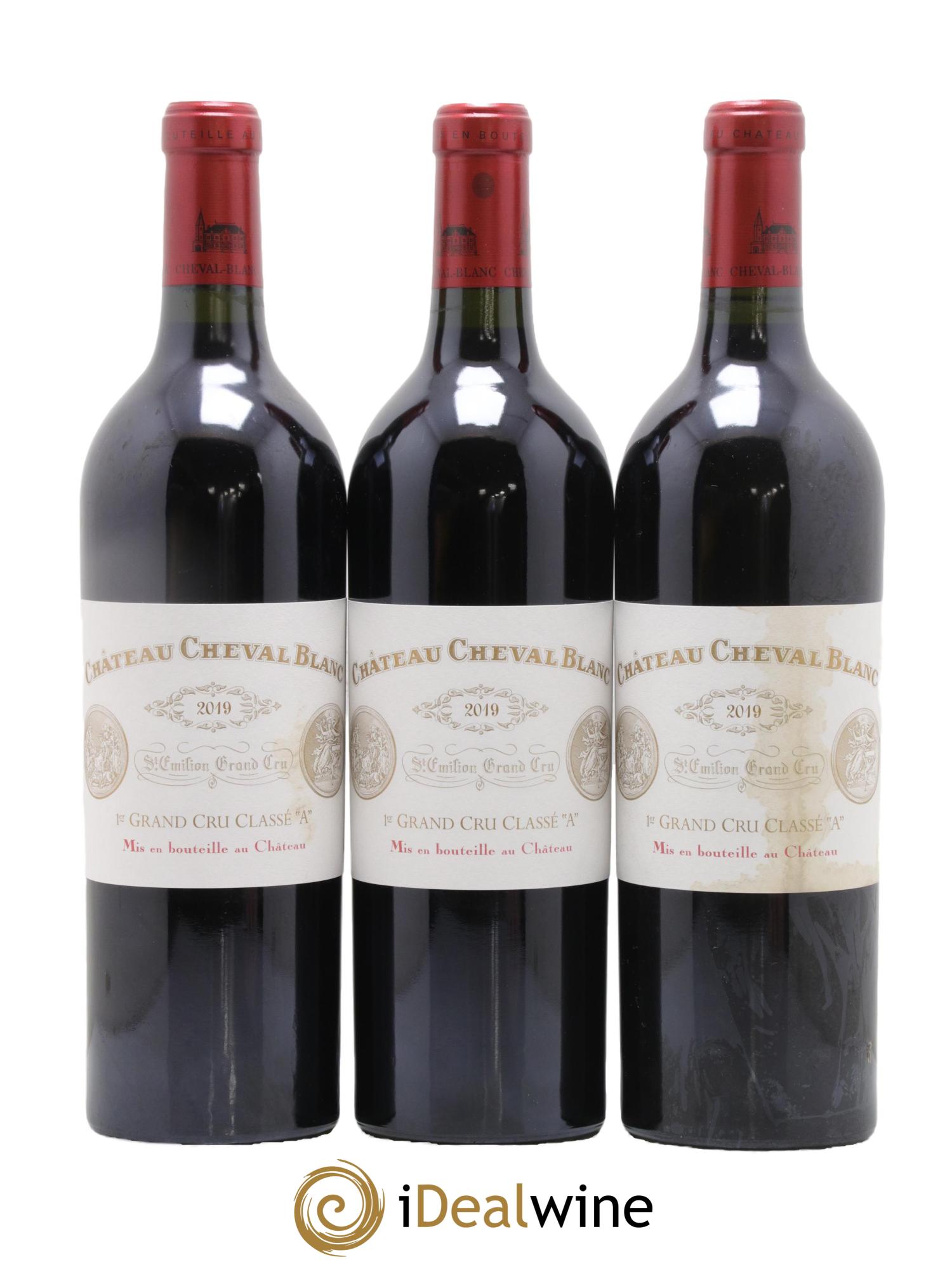 Château Cheval Blanc 1er Grand Cru Classé A  2019 - Lot de 6 bouteilles - 3