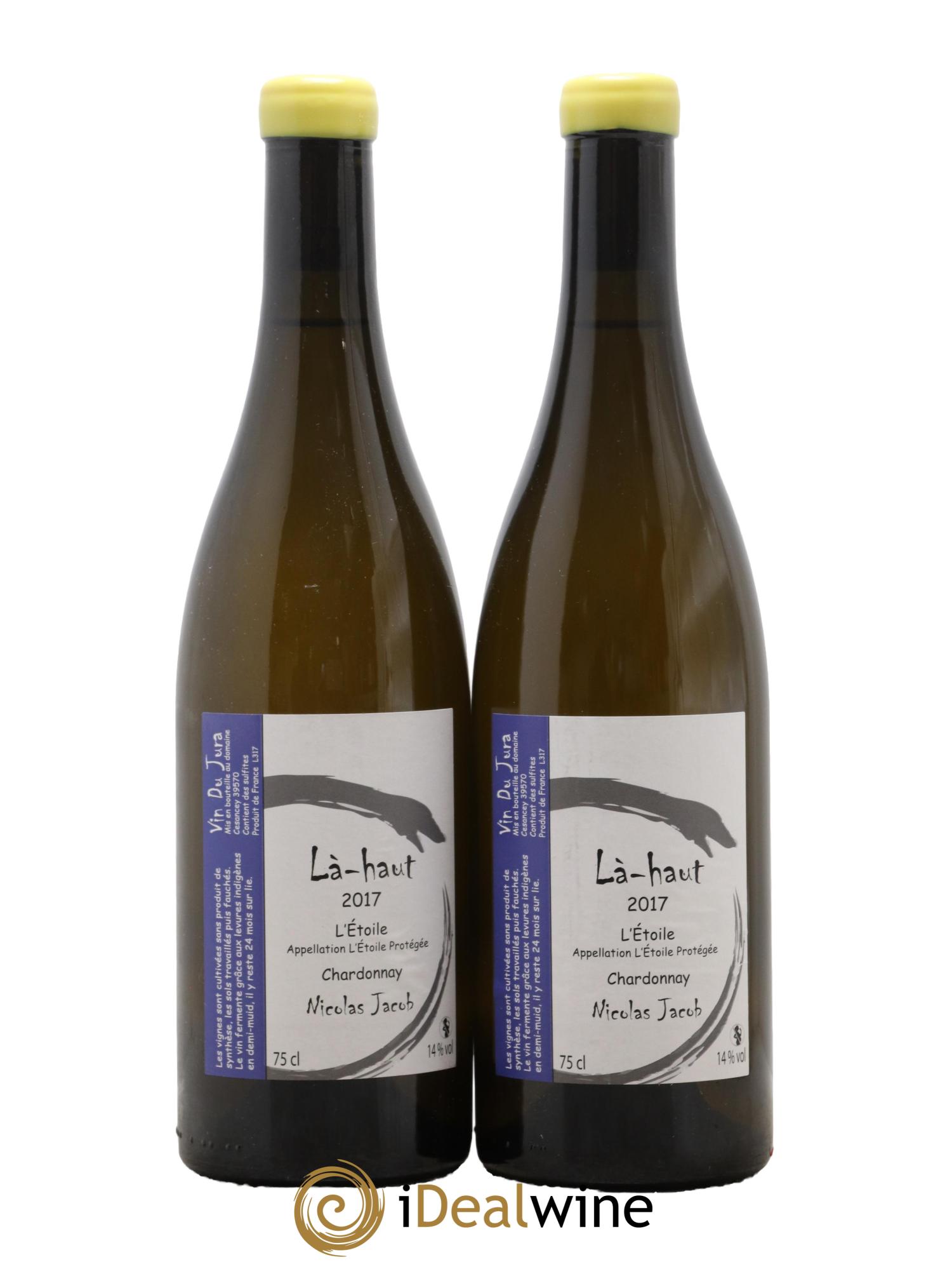 L'Etoile Là-Haut Chardonnay Ouillé Nicolas Jacob 2017 - Lot de 2 bouteilles - 0