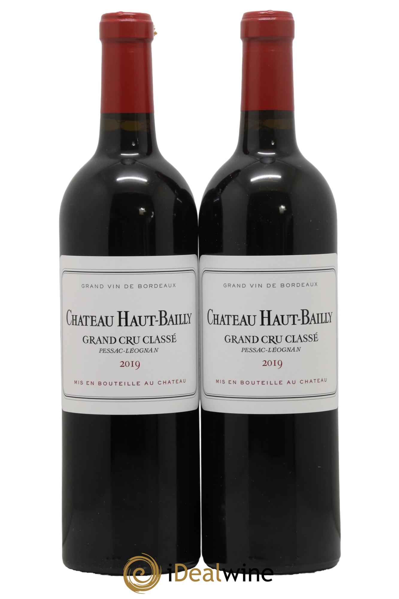 Château Haut-Bailly Cru Classé de Graves 2019 - Lot de 2 bouteilles - 0