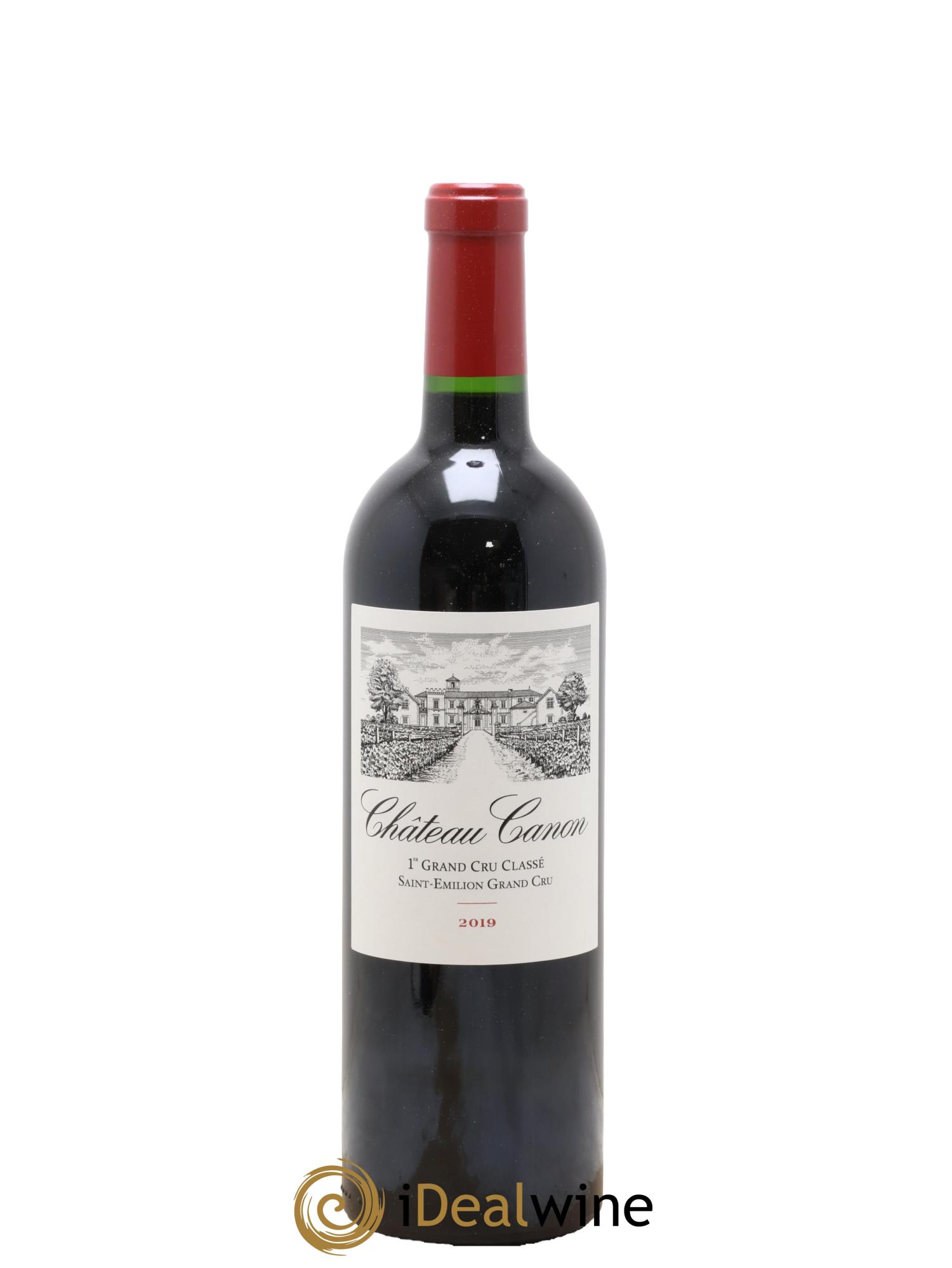 Château Canon 1er Grand Cru Classé B 2019 - Lot de 1 bouteille - 0