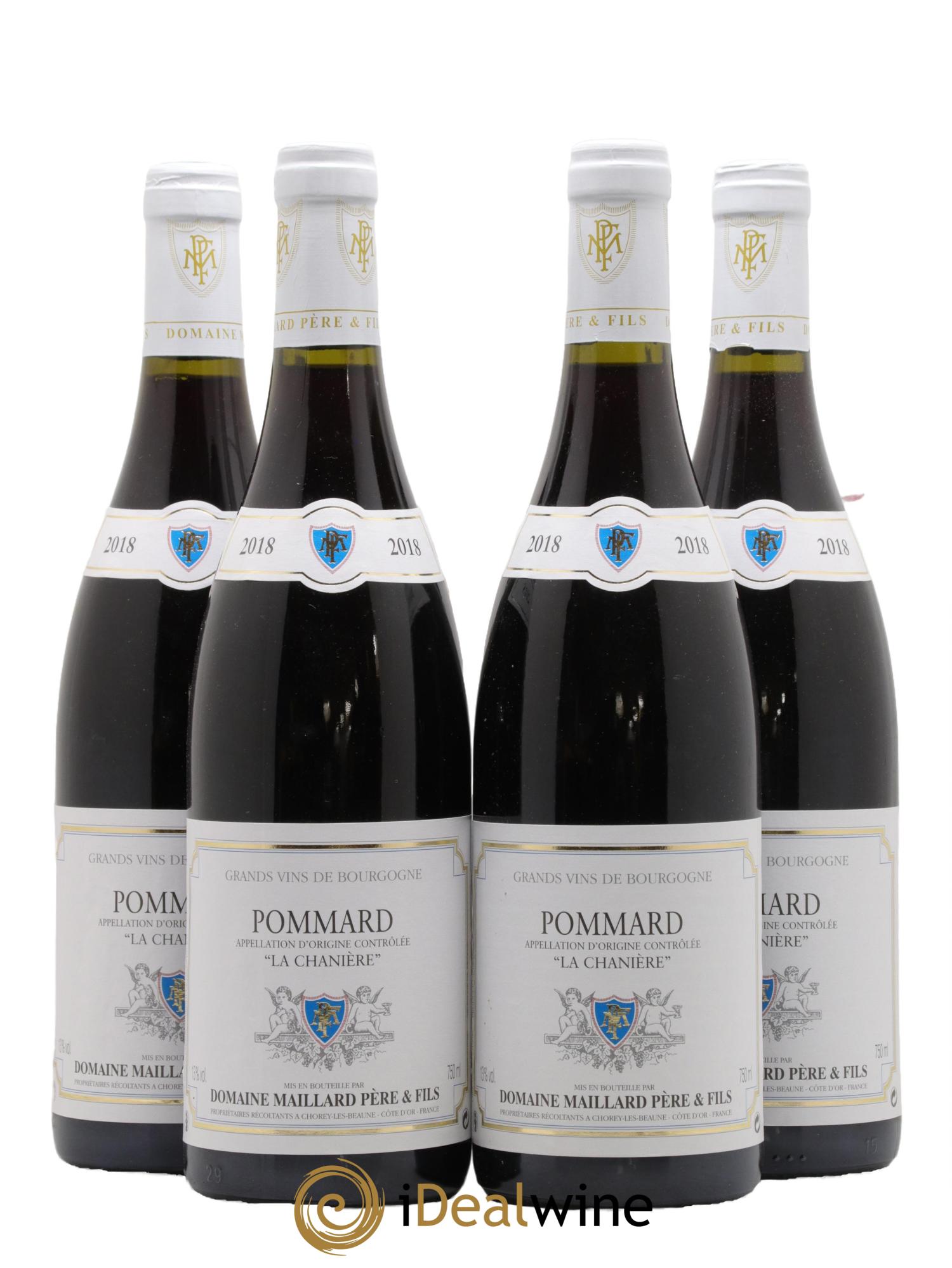Pommard La Chanière Maillard et Fils (Domaine) 2018 - Lot de 4 bouteilles - 0