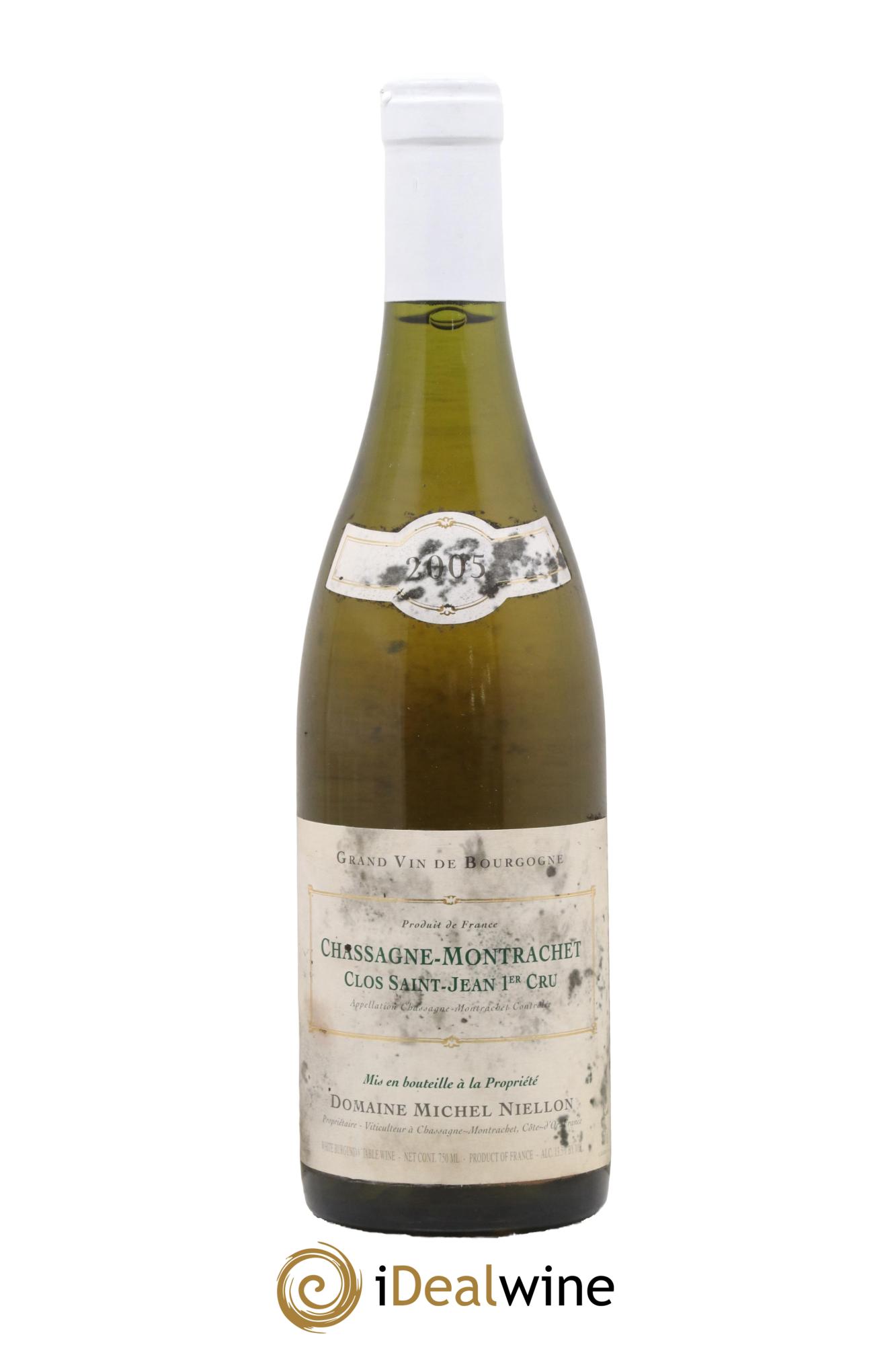 Chassagne-Montrachet 1er Cru Clos Saint-Jean Michel Niellon (Domaine) 2005 - Lot de 1 bouteille - 0