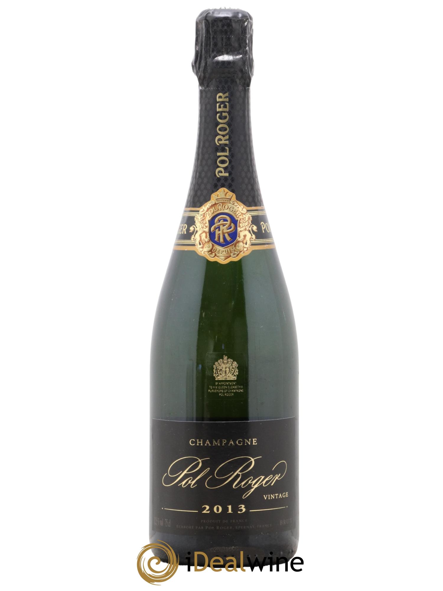Brut Vintage Pol Roger 2013 - Lot de 1 bouteille - 0