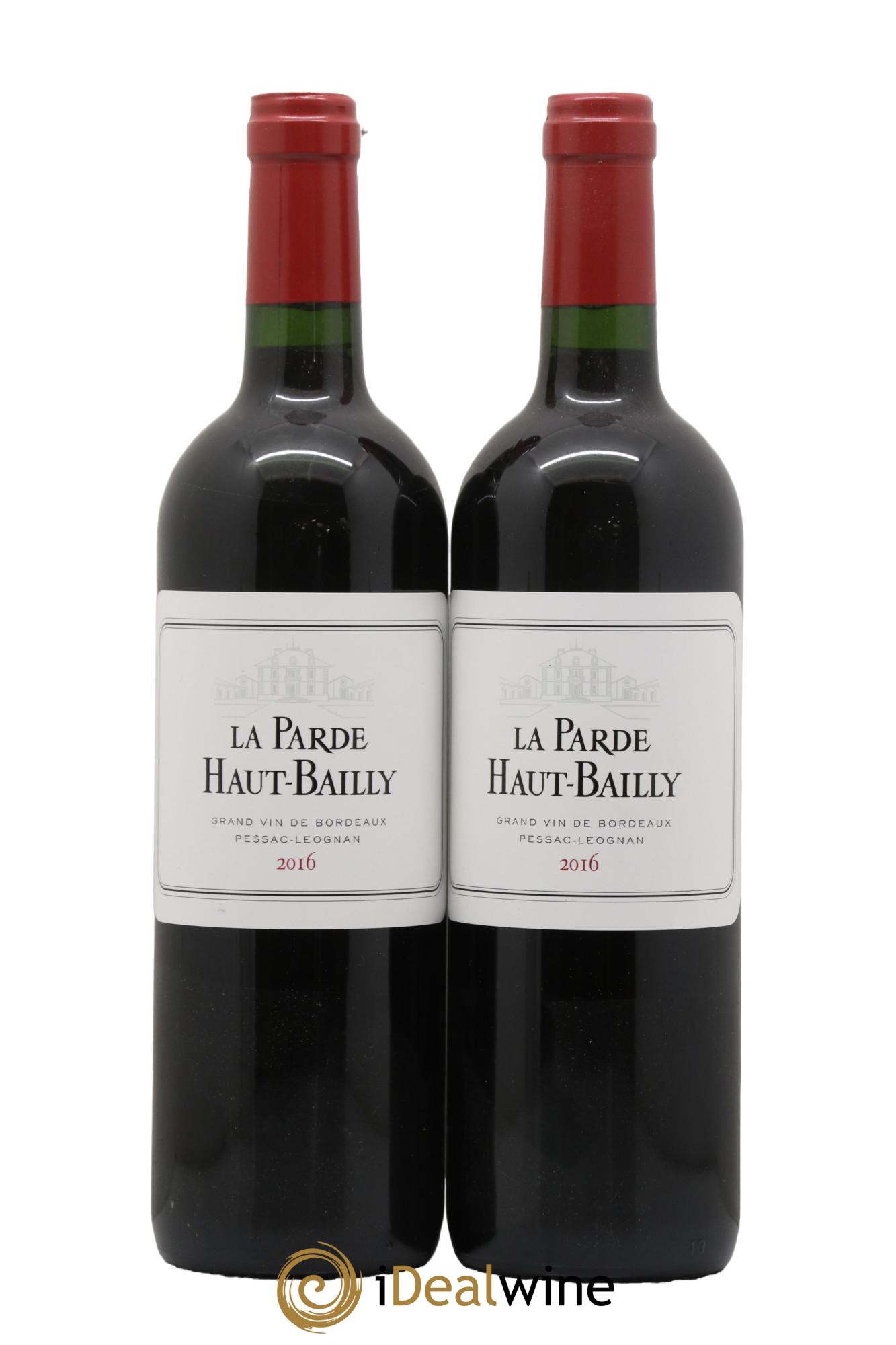 Haut Bailly II (Anciennement La Parde de Haut-Bailly) Second Vin 2016 - Lot de 2 bouteilles - 0
