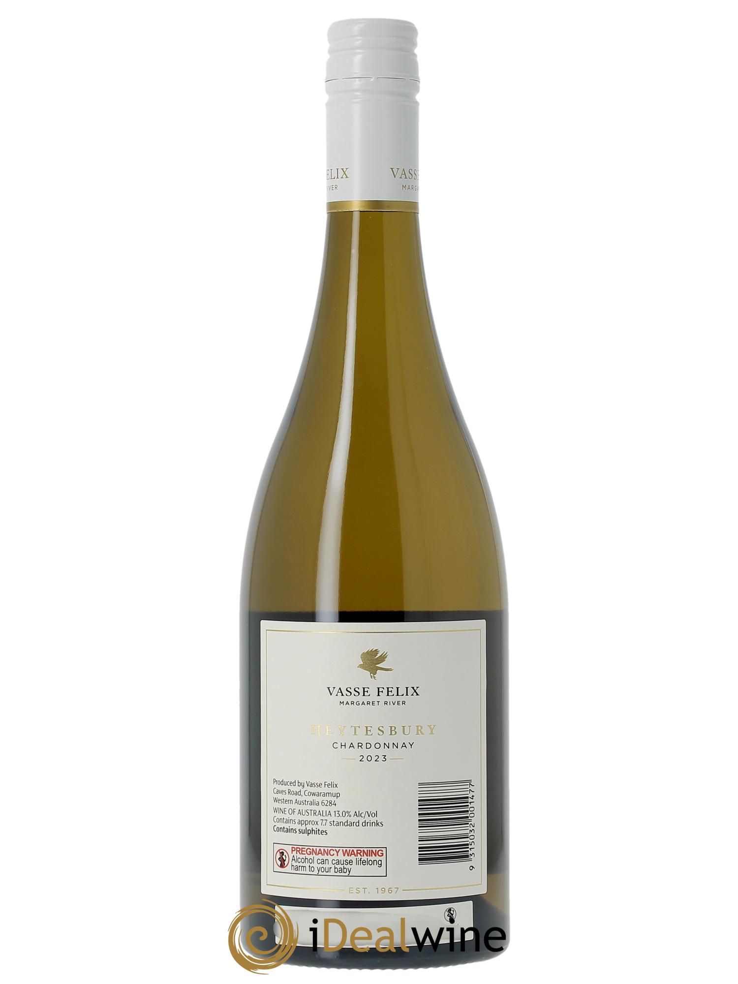 Margaret River Vasse Felix Heytesbury Chardonnay  2023 - Lot de 1 bouteille - 1