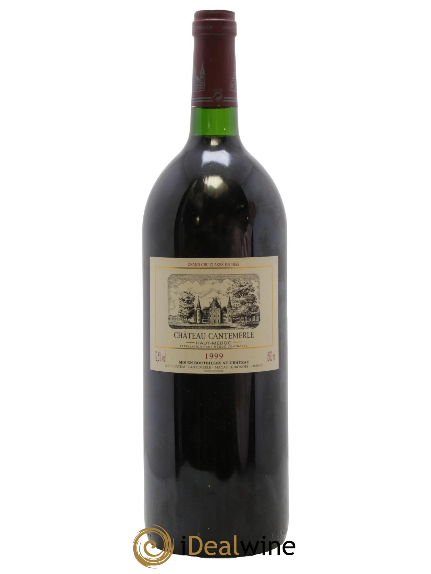 Château Cantemerle 5ème Grand Cru Classé 1999 - Lot de 1 magnum - 0