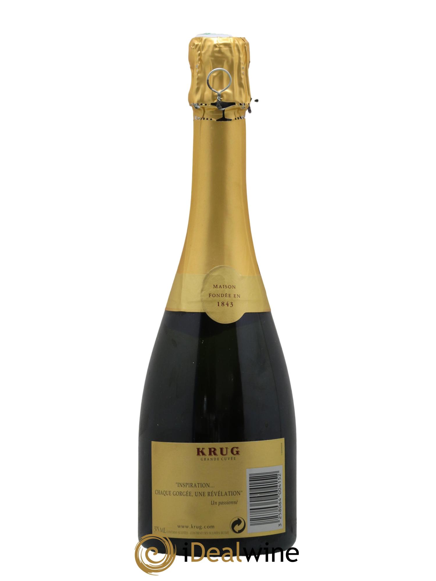 Grande Cuvée Brut Krug  - Lot of 1 half-bottle - 2
