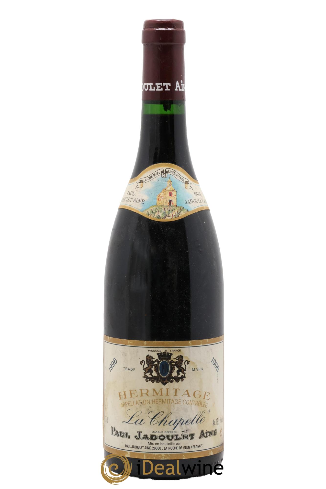 Hermitage La Chapelle Paul Jaboulet Ainé 1996 - Posten von 1 Flasche - 0