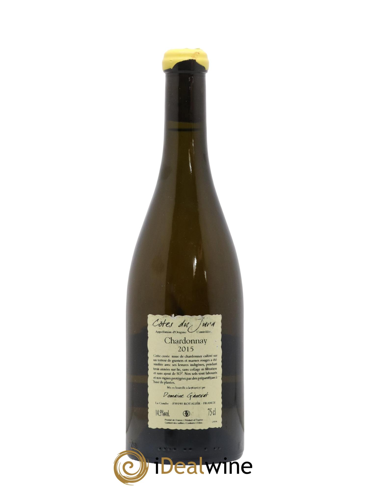 Côtes du Jura Les Gryphées Vieilles Vignes Jean-François Ganevat (Domaine) 2015 - Lot de 1 bouteille - 1