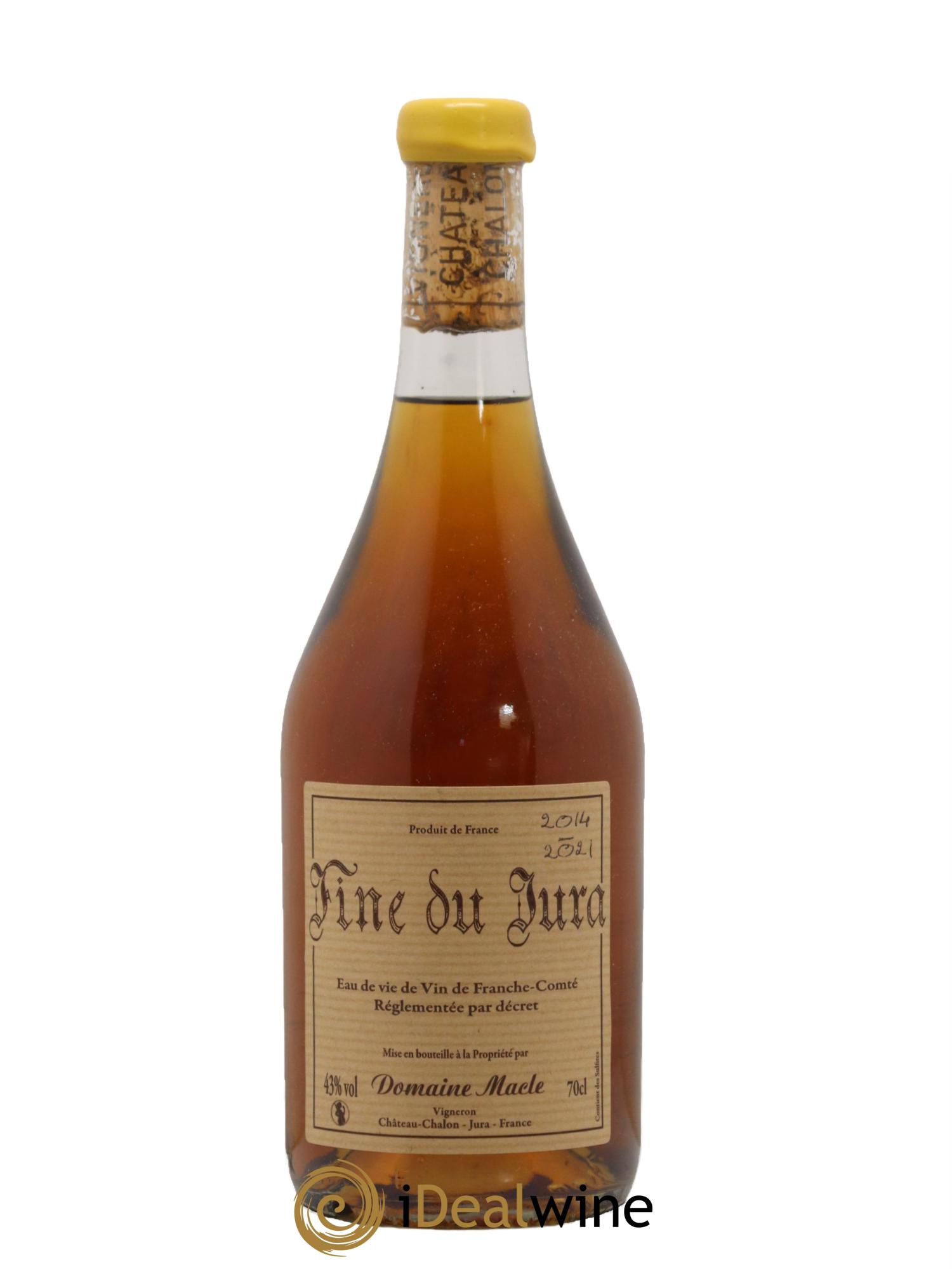 Alcool Fine du Jura Domaine Macle - Lot de 1 bouteille - 0