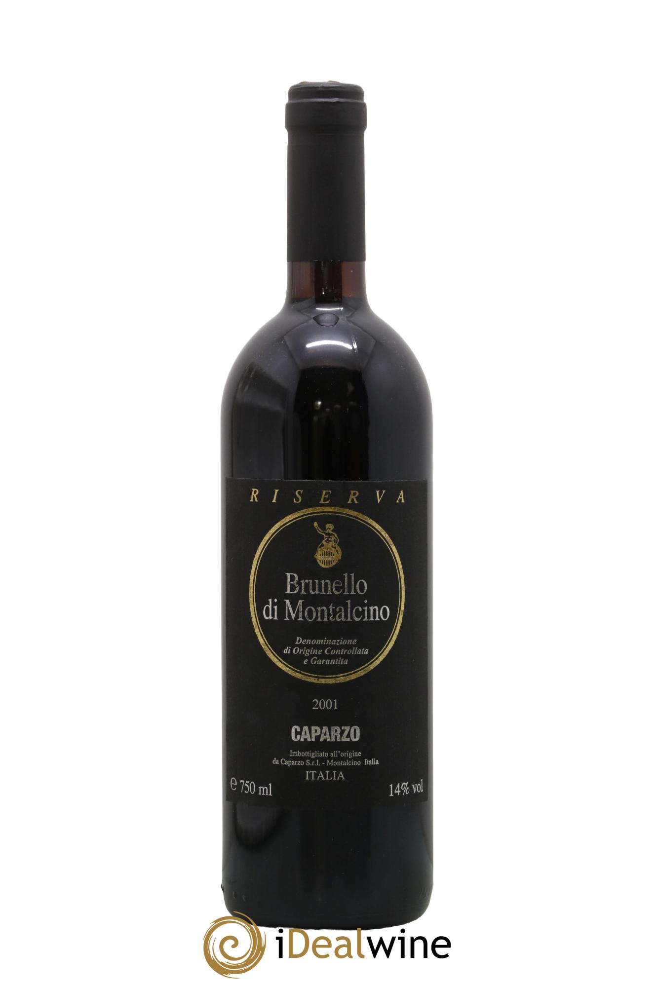 Brunello di Montalcino Riserva Caparzo 2001 - Posten von 1 Flasche - 0