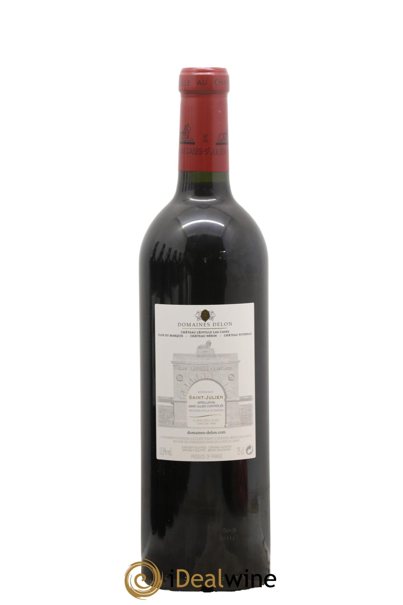 Château Léoville Las Cases 2ème Grand Cru Classé 2015 - Lot of 1 bottle - 1