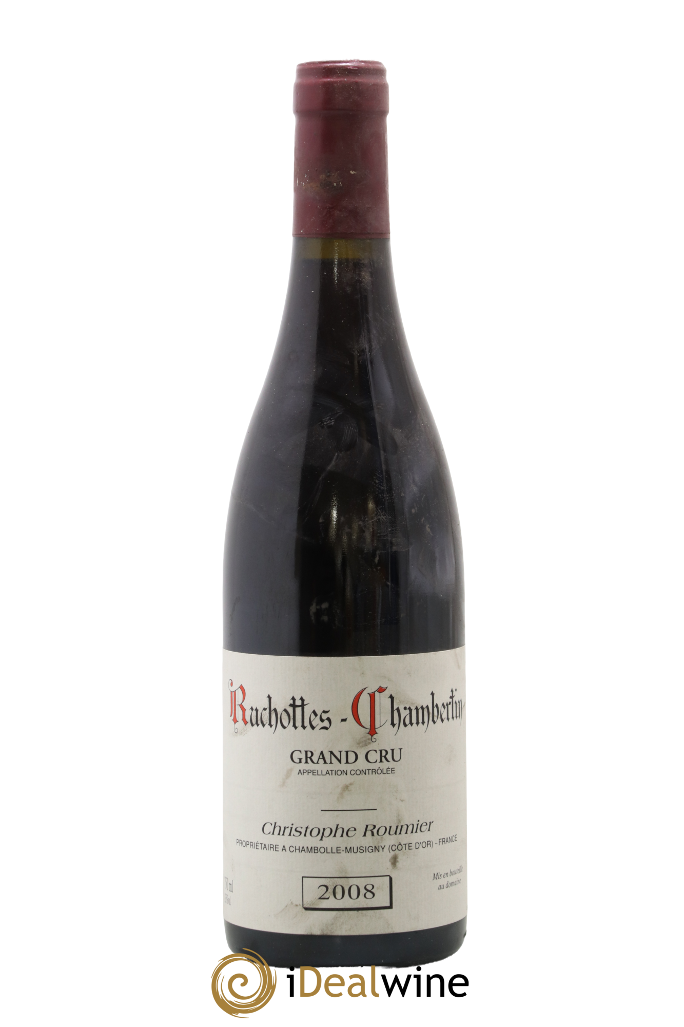 Ruchottes-Chambertin Grand Cru Christophe Roumier 2008 - Lot de 1 bouteille - 0