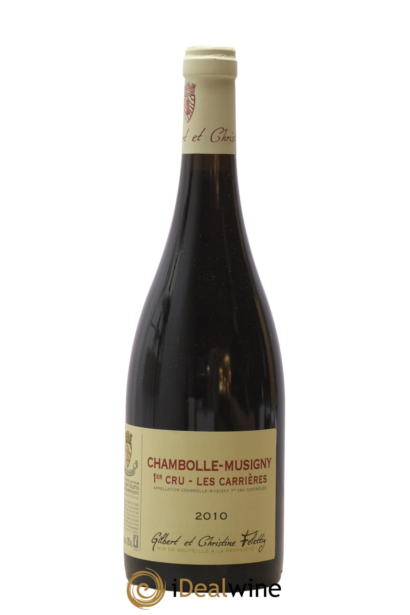 Chambolle-Musigny 1er Cru Les Carrières Felettig (Domaine) 2010 - Lot de 1 bouteille - 0
