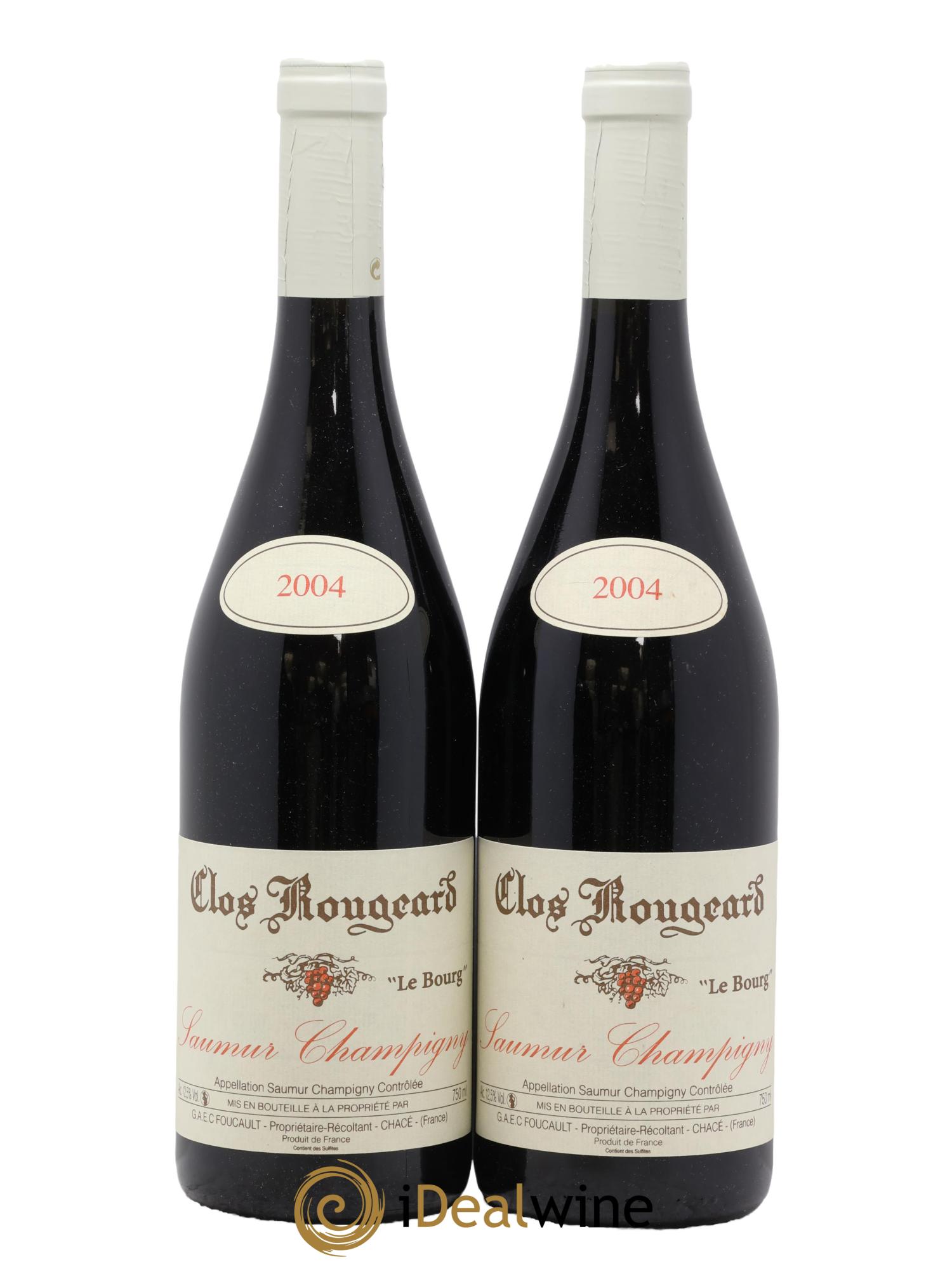 Saumur-Champigny Le Bourg Clos Rougeard 2004 - Lot de 2 bouteilles - 0