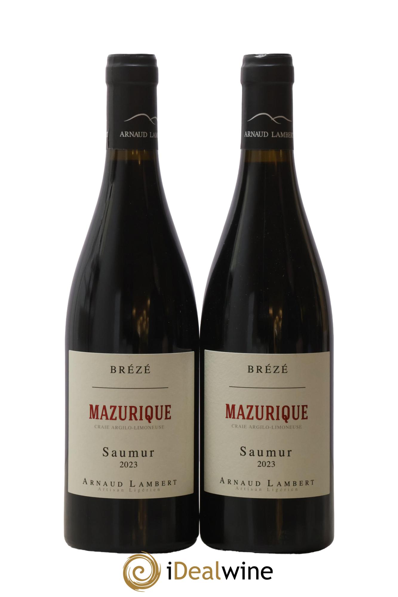Saumur Clos Mazurique Arnaud Lambert 2023 - Lot de 2 bouteilles - 0