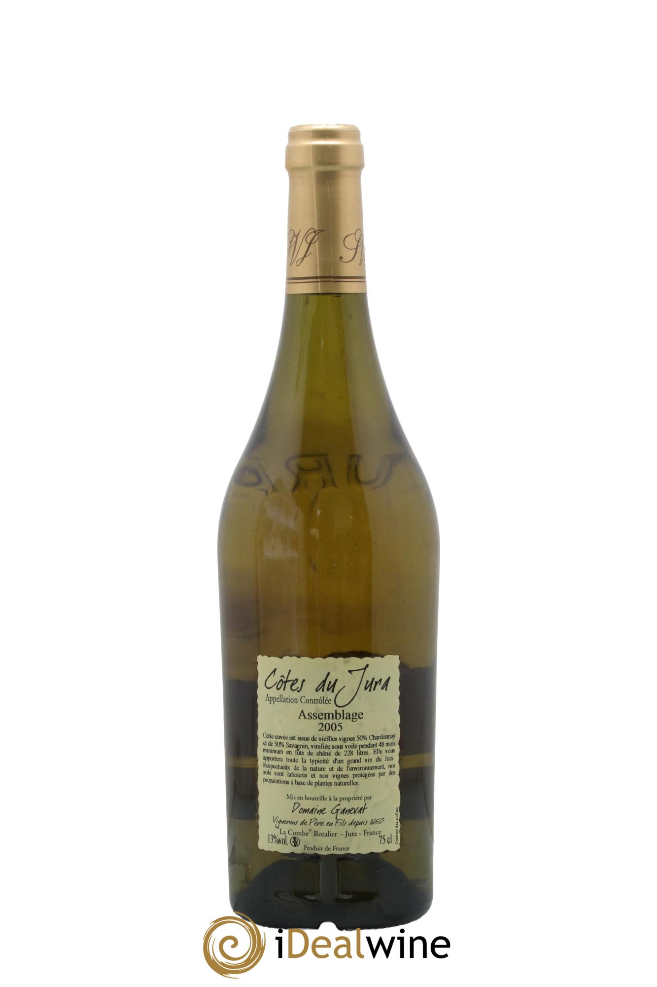 Côtes du Jura Cuvée de Garde Jean-François Ganevat (Domaine) 2005 - Posten von 1 Flasche - 1