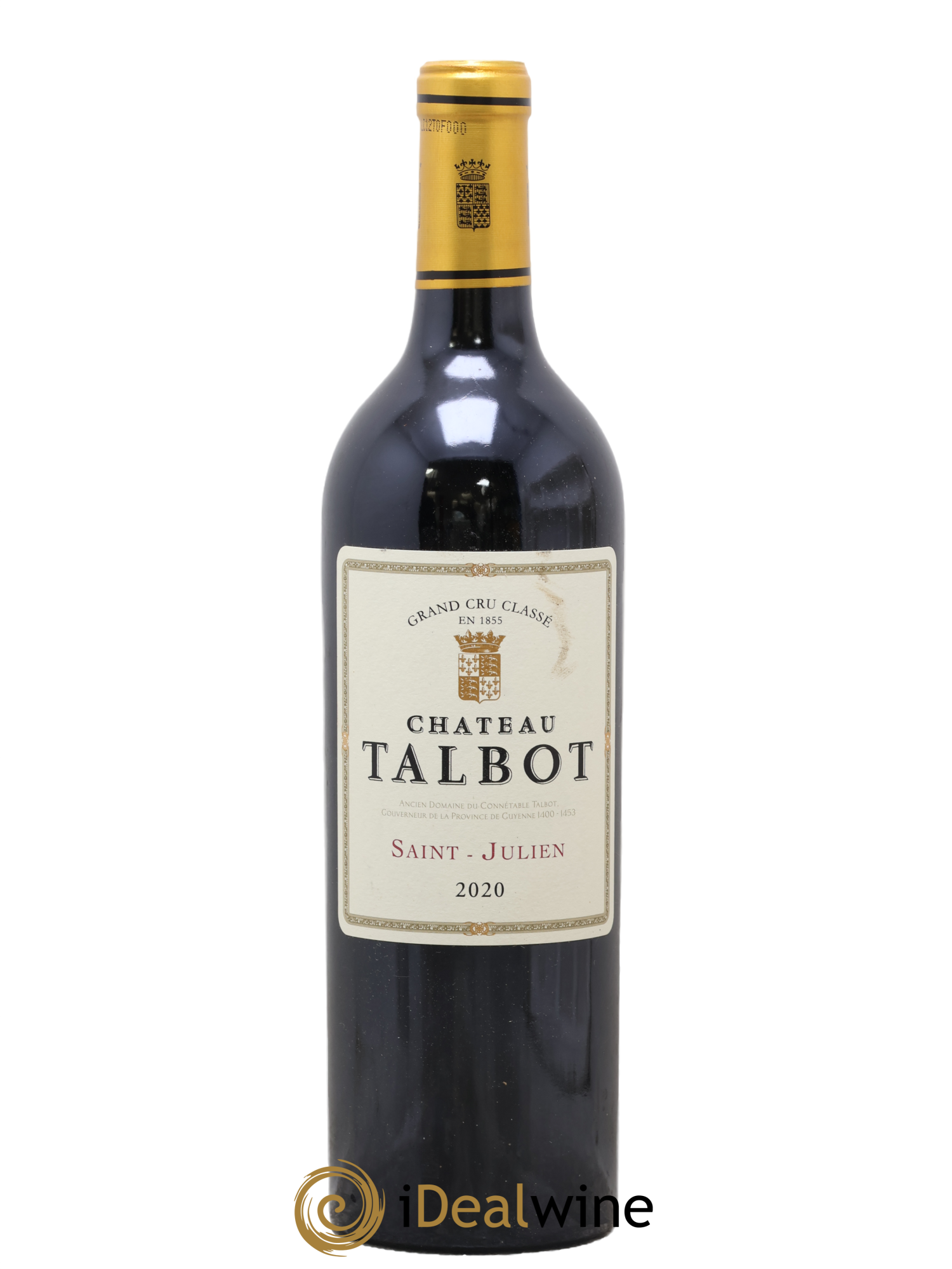 Château Talbot 4ème Grand Cru Classé 2020 - Lot of 1 bottle - 0