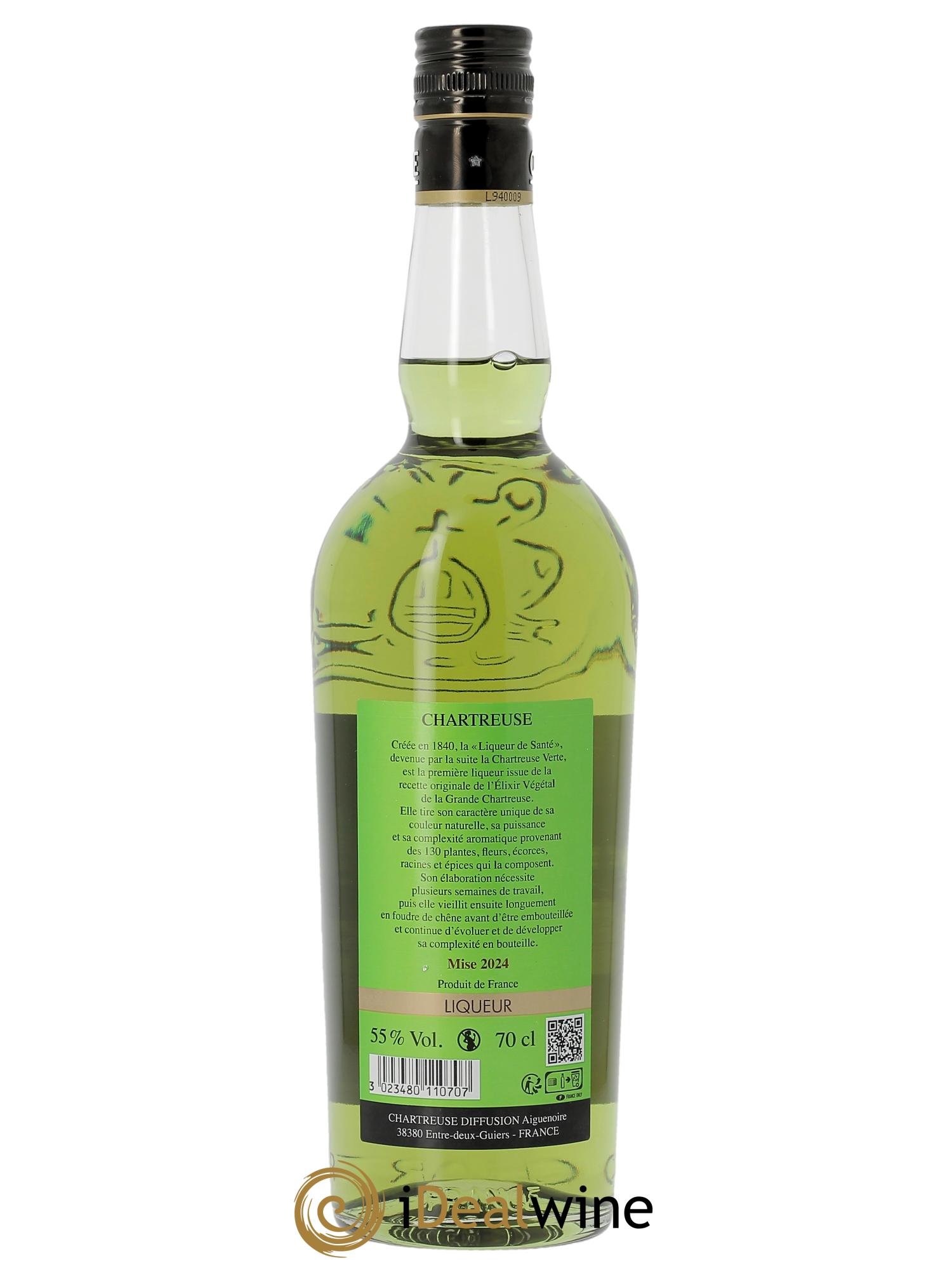 Chartreuse Pères Chartreux  - Lot de 1 bouteille - 1
