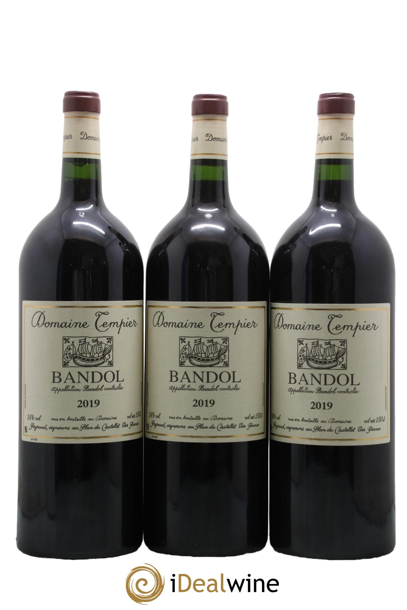 Bandol Domaine Tempier Famille Peyraud 2019 - Lot de 3 magnums - 0