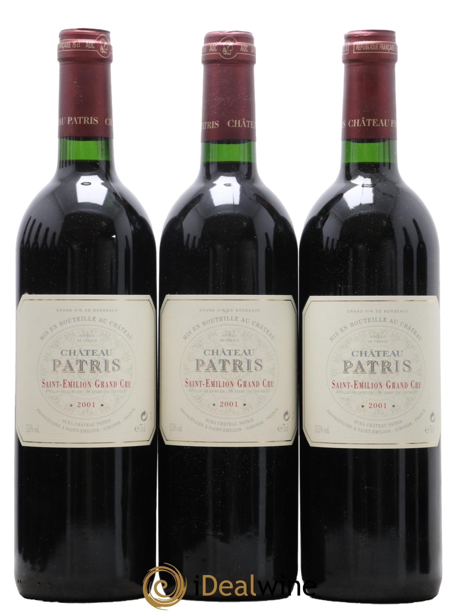 Château Patris 2001 - Posten von 12 Flaschen - 1