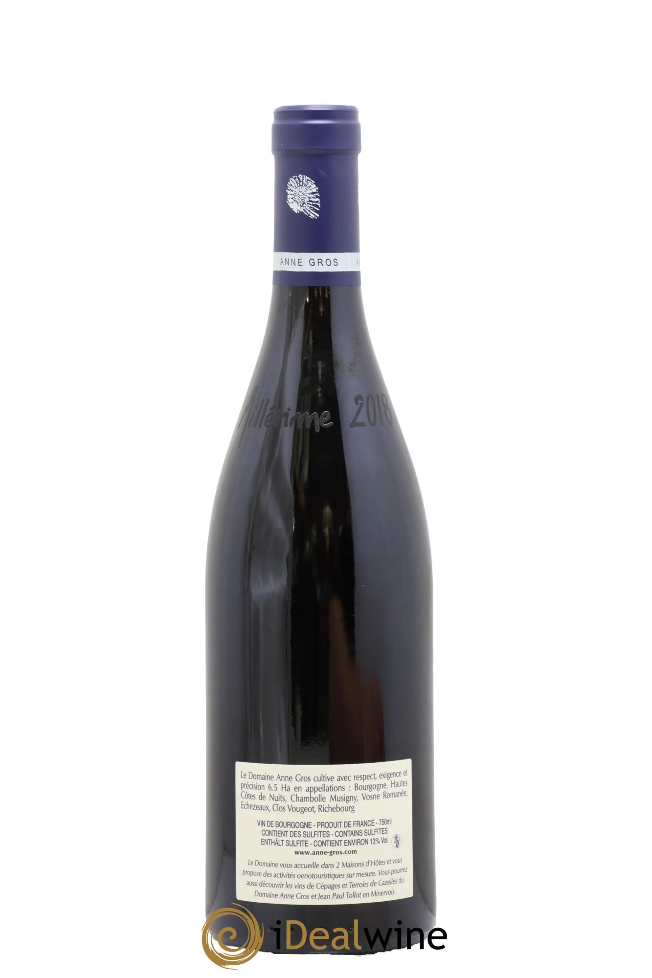 Richebourg Grand Cru Anne Gros 2018 - Lot of 1 bottle - 1