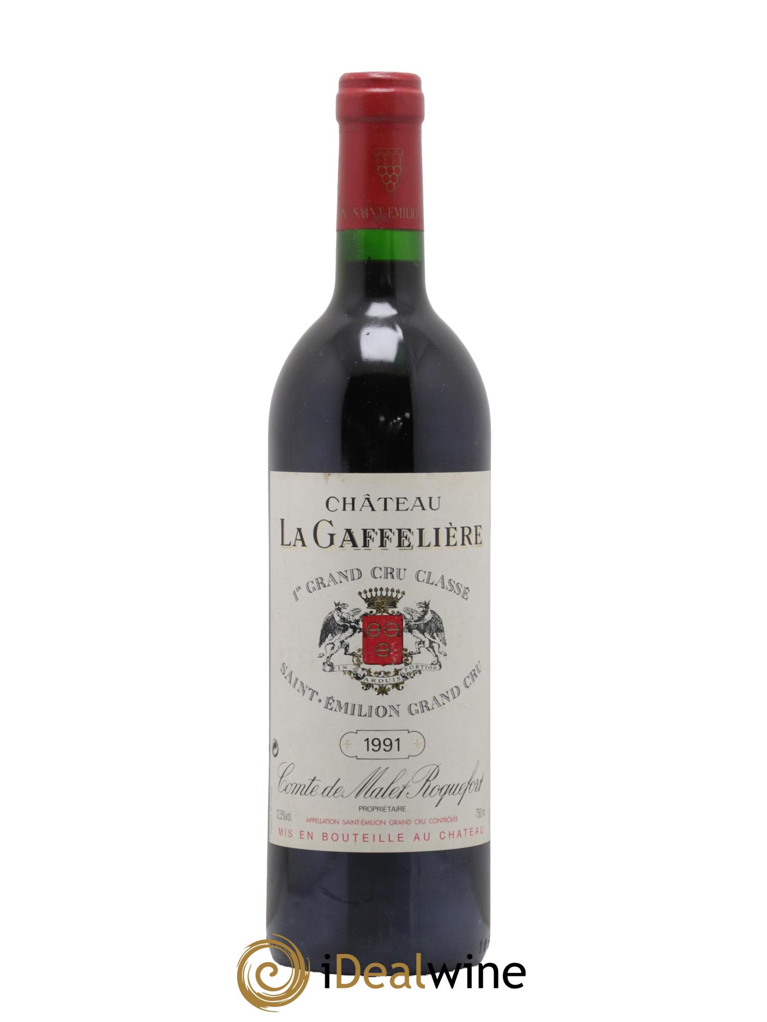 Château la Gaffelière 1er Grand Cru Classé B 1991 - Lot de 1 bouteille - 0