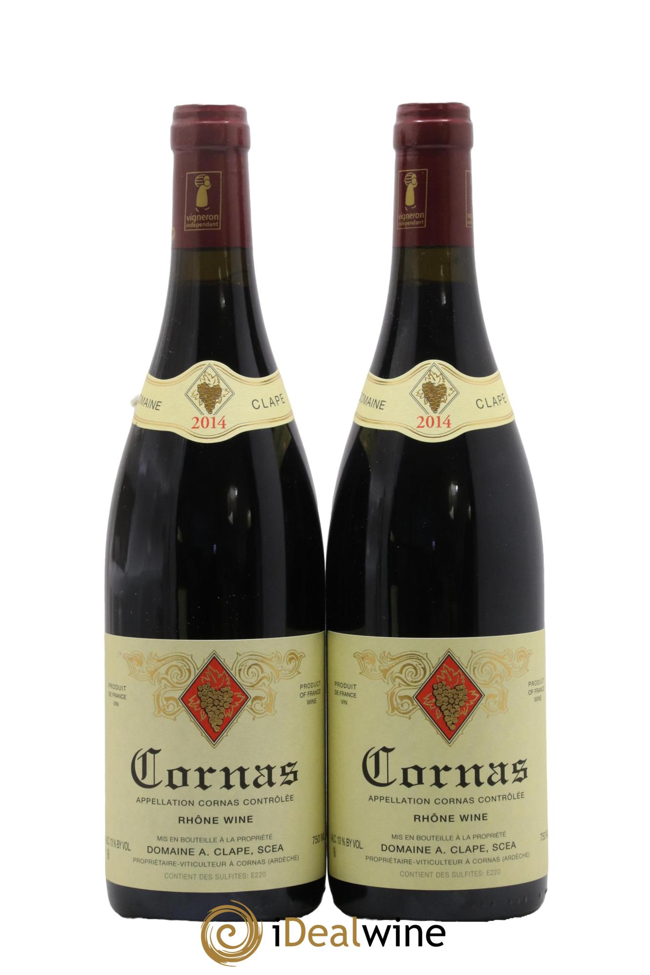 Cornas Auguste Clape 2014 - Posten von 2 Flaschen - 0