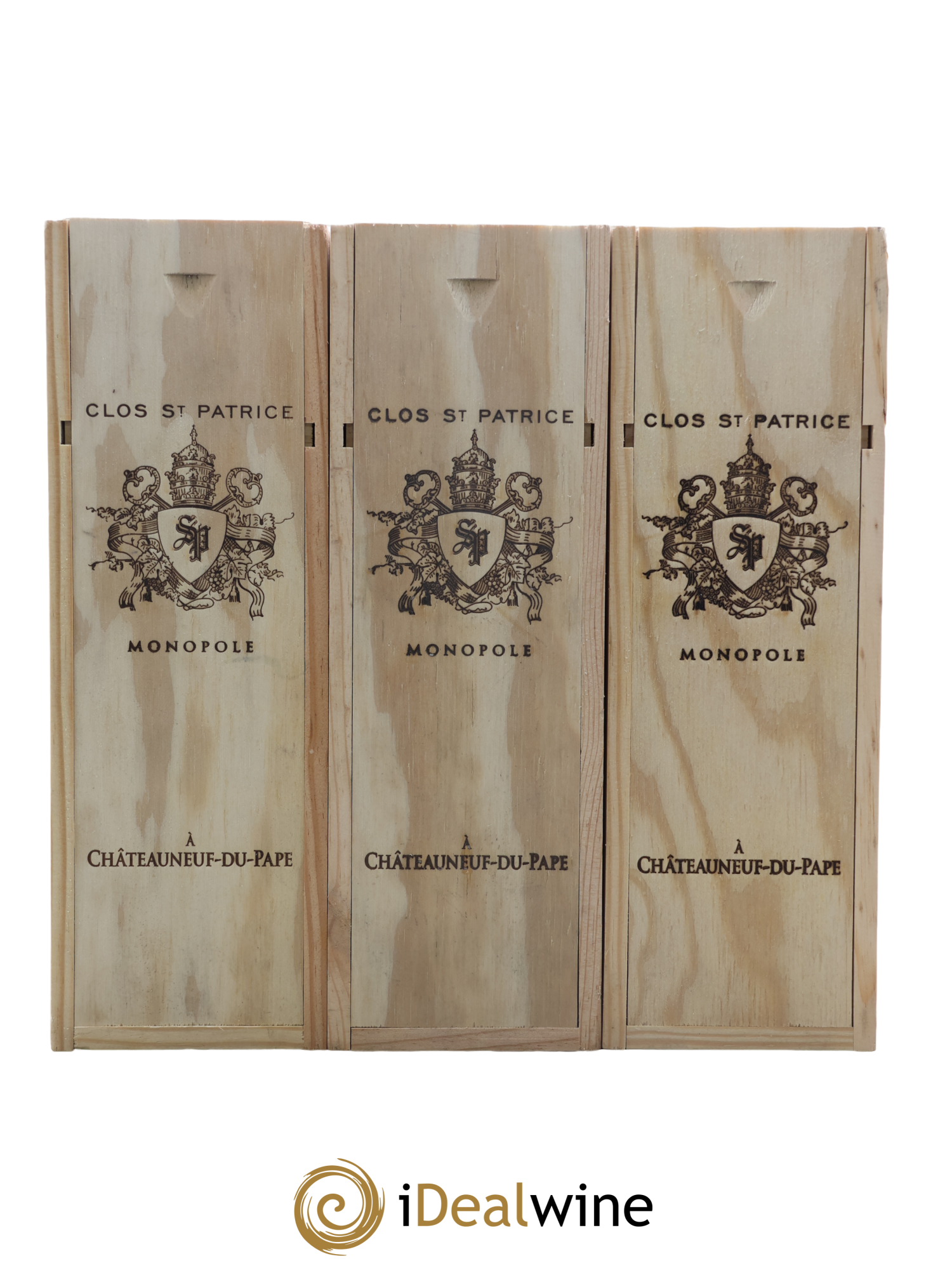 Châteauneuf-du-Pape Clos Saint-Patrice 2018 - Lot of 3 bottles - 1
