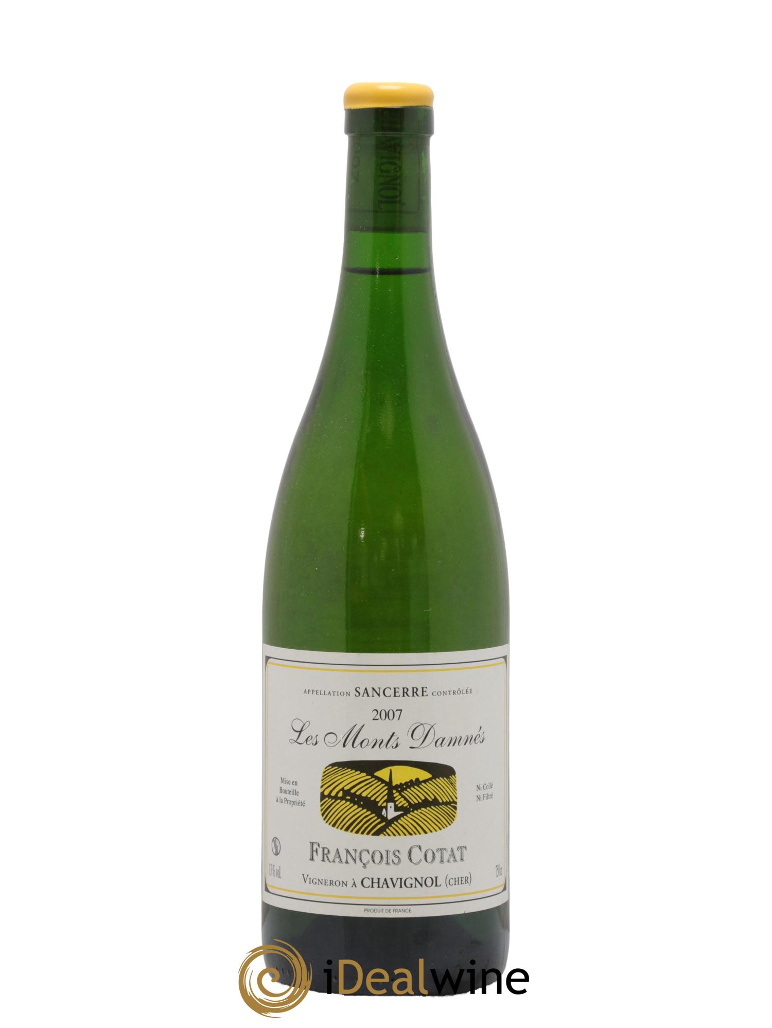 Sancerre Les Monts Damnés François Cotat 2007 - Lot of 1 bottle - 0