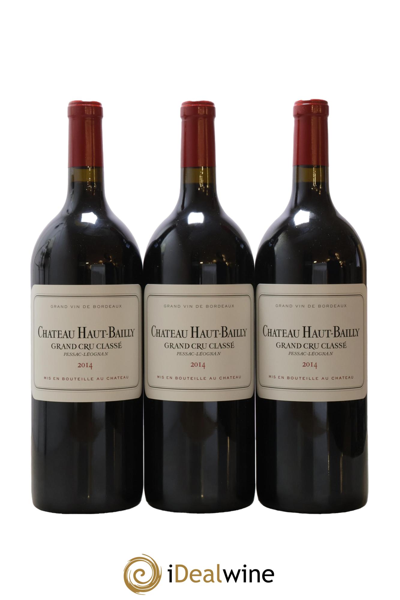 Château Haut-Bailly Cru Classé de Graves 2014 - Lot de 3 magnums - 0