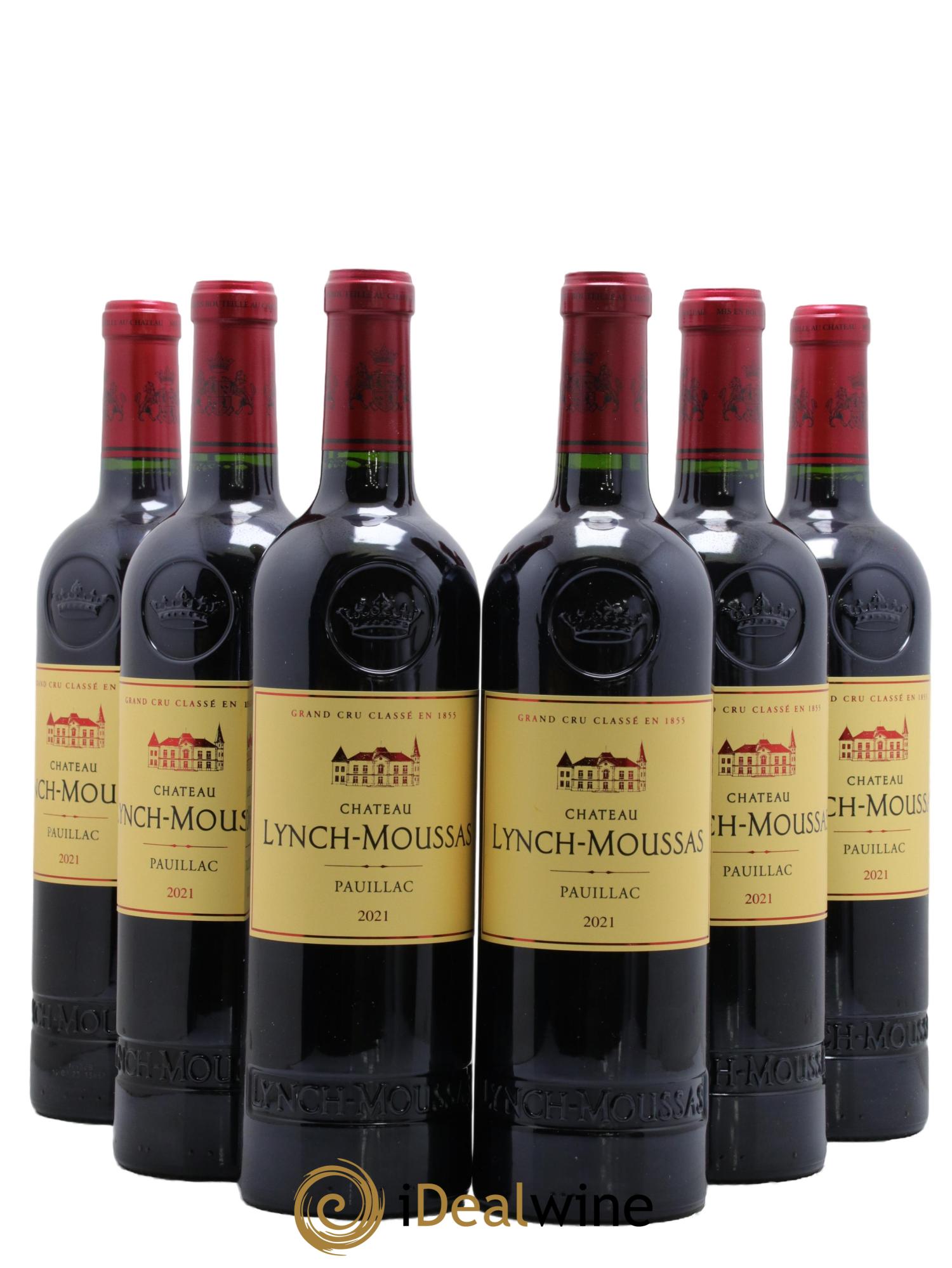 Château Lynch Moussas 5ème Grand Cru Classé 2021 - Posten von 6 Flaschen - 0