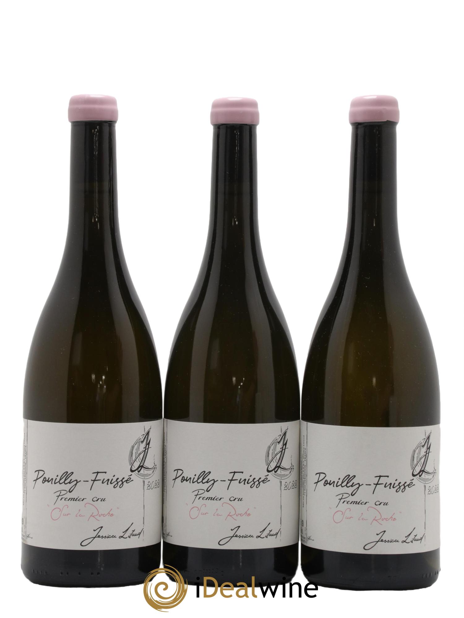 Pouilly-Fuissé 1er Cru Sur La Roche Jessica Litaud 2022 - Lot de 3 bouteilles - 0