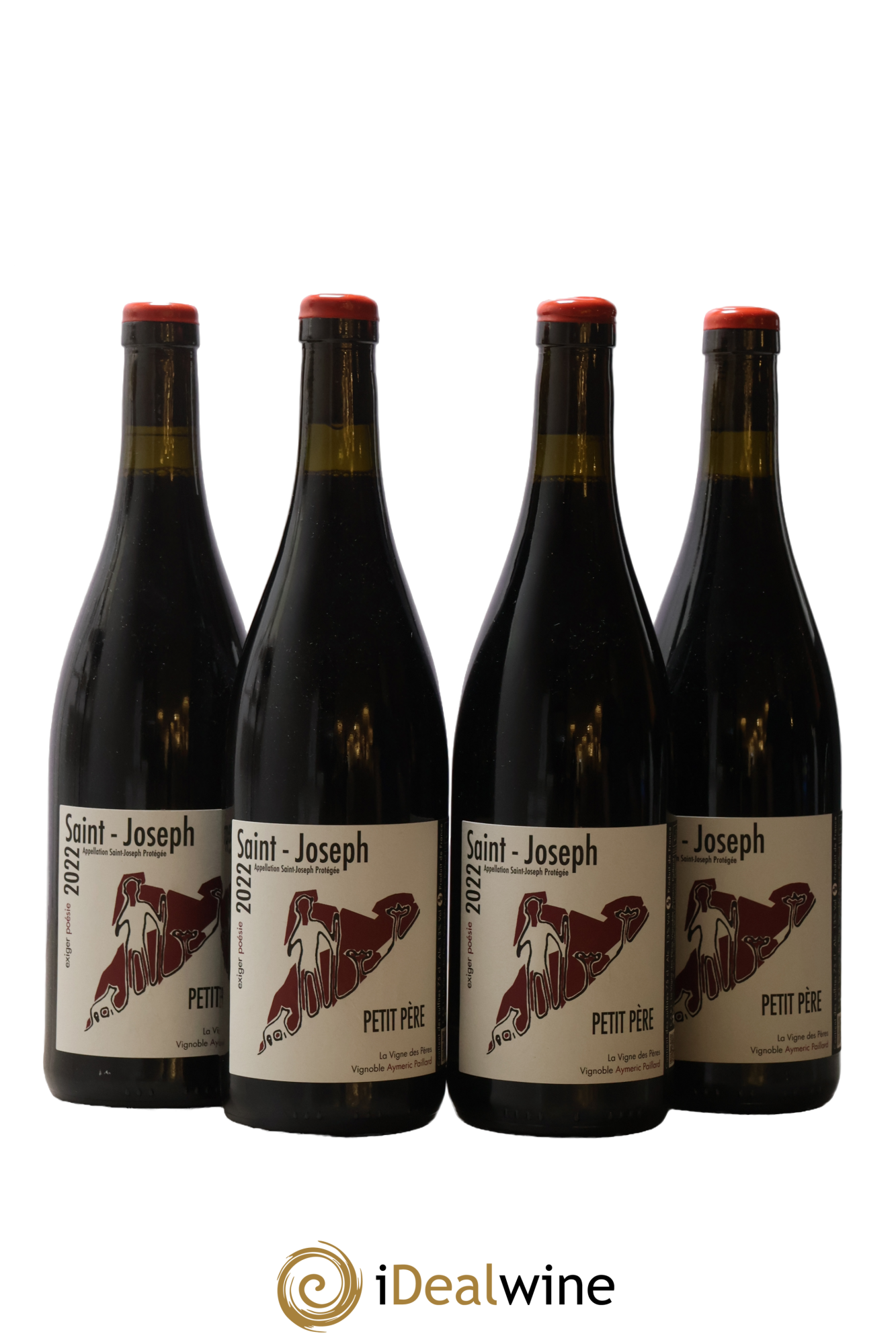 Saint-Joseph Petit Pere La Vigne Des Peres 2022 - Lot de 4 bouteilles - 0